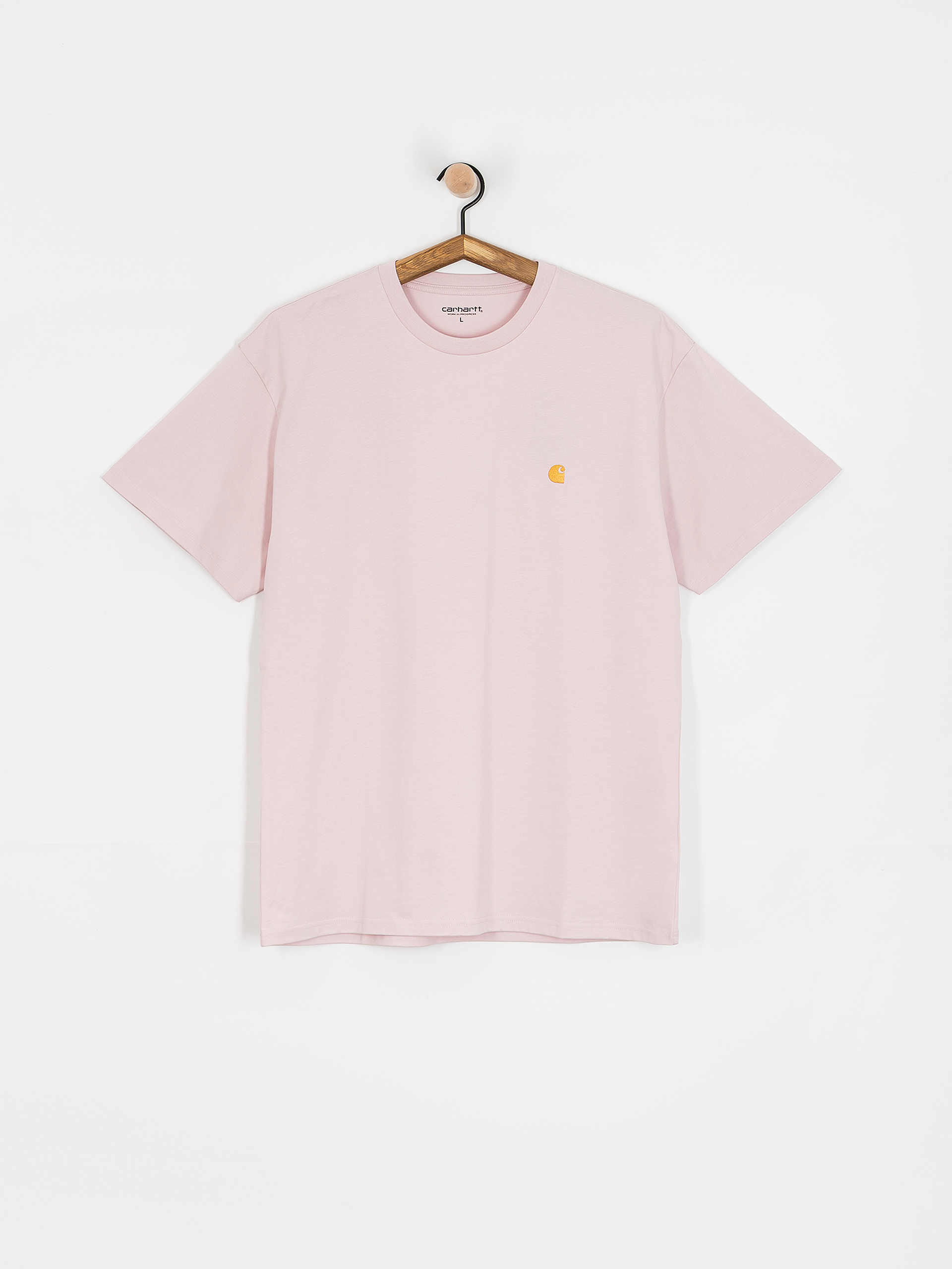 Футболка Carhartt WIP Chase (air pink/gold)