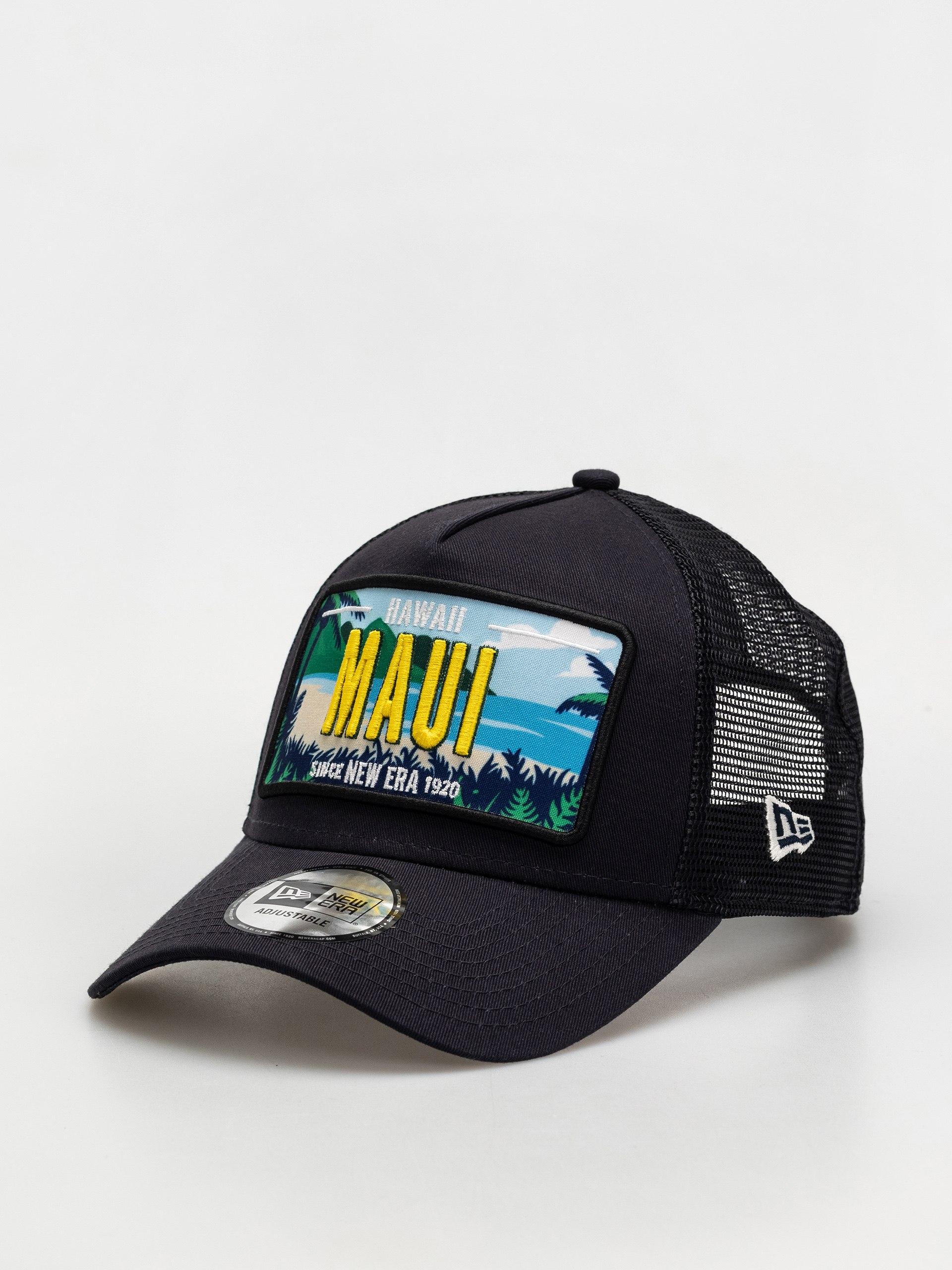 Кепка New Era License Plate Trucker (navy)