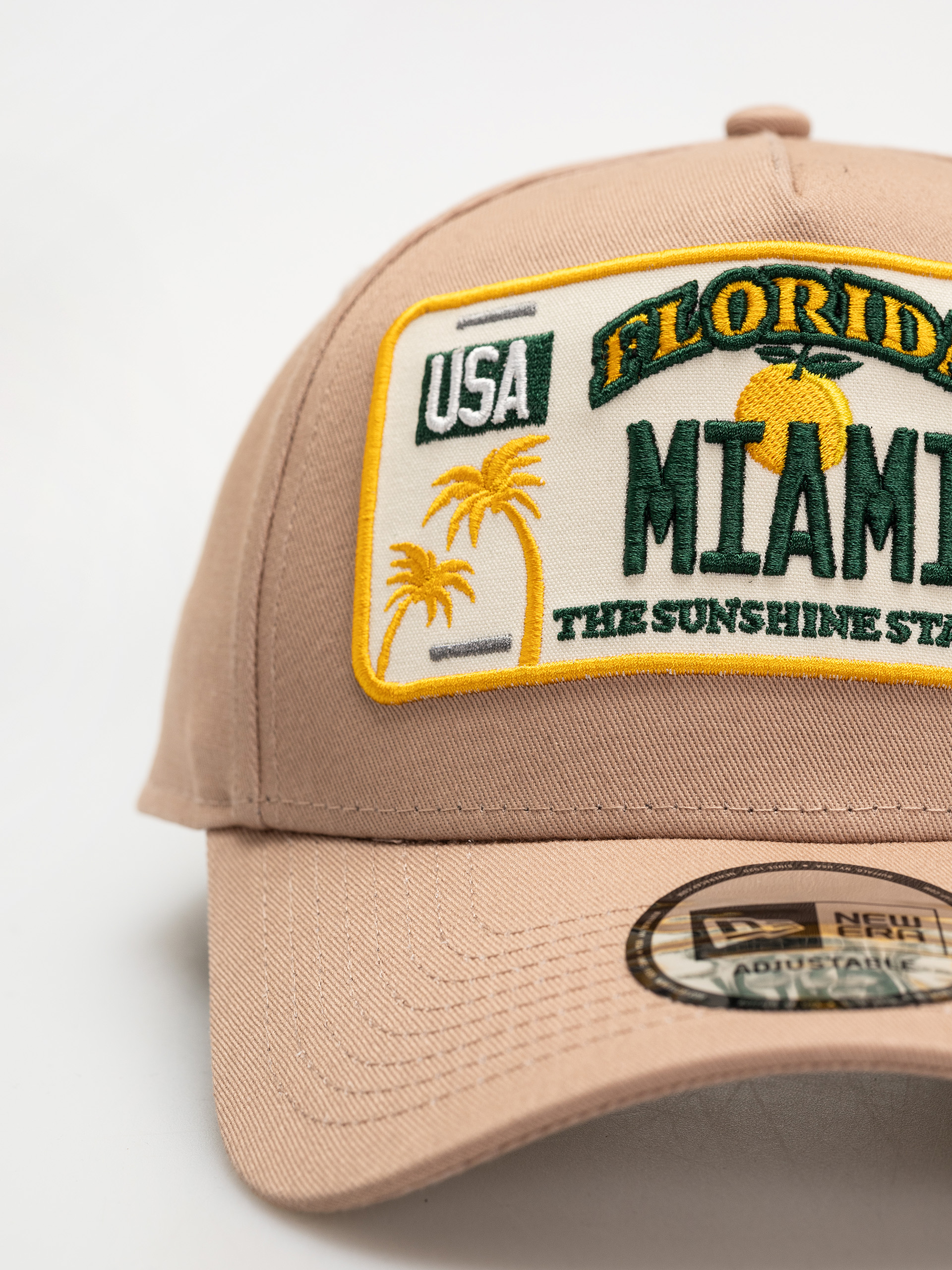 Кепка New Era License Plate Eframe Newera (med beige)