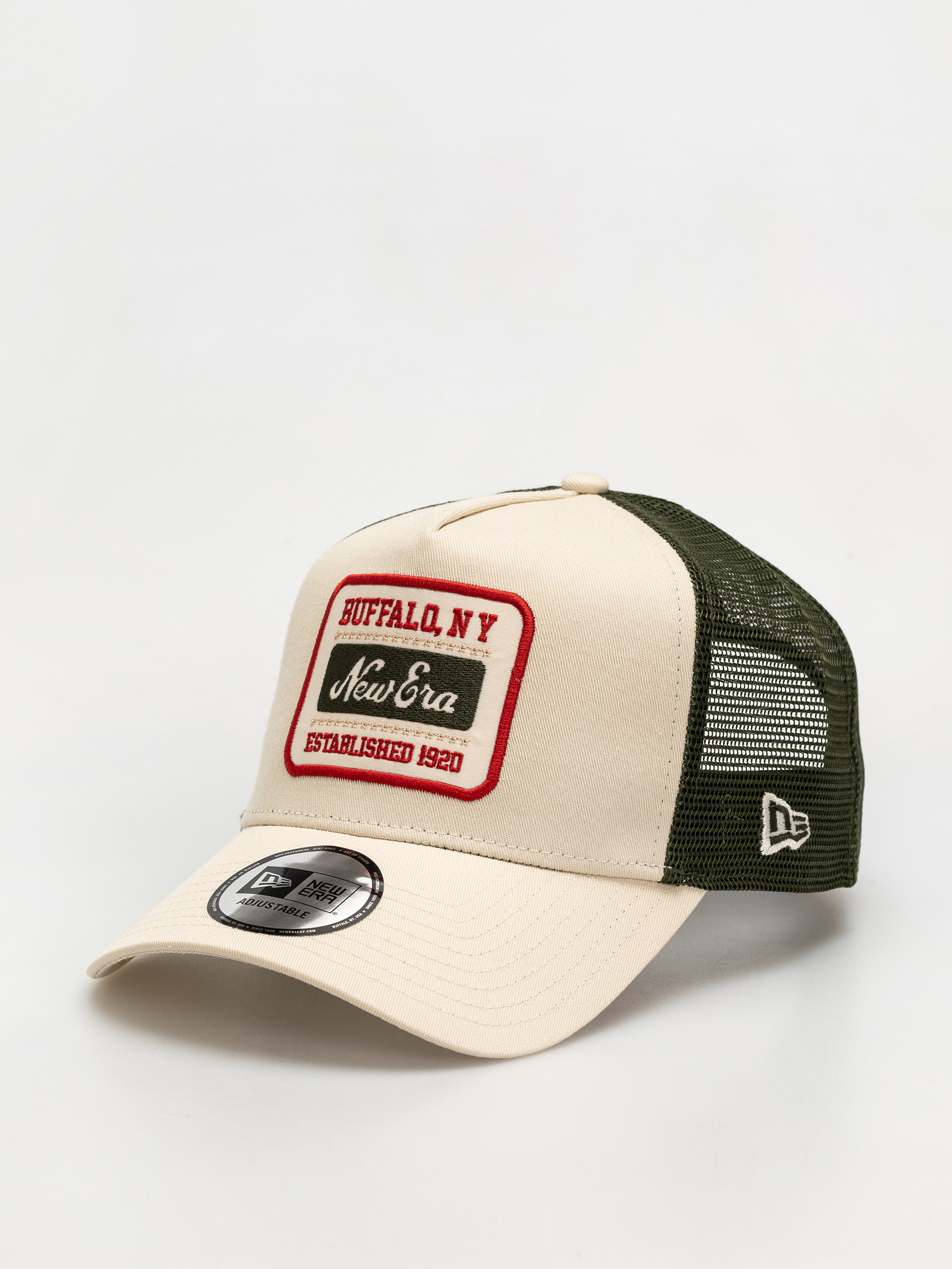 Кепка New Era Patch Trucker (light beige)