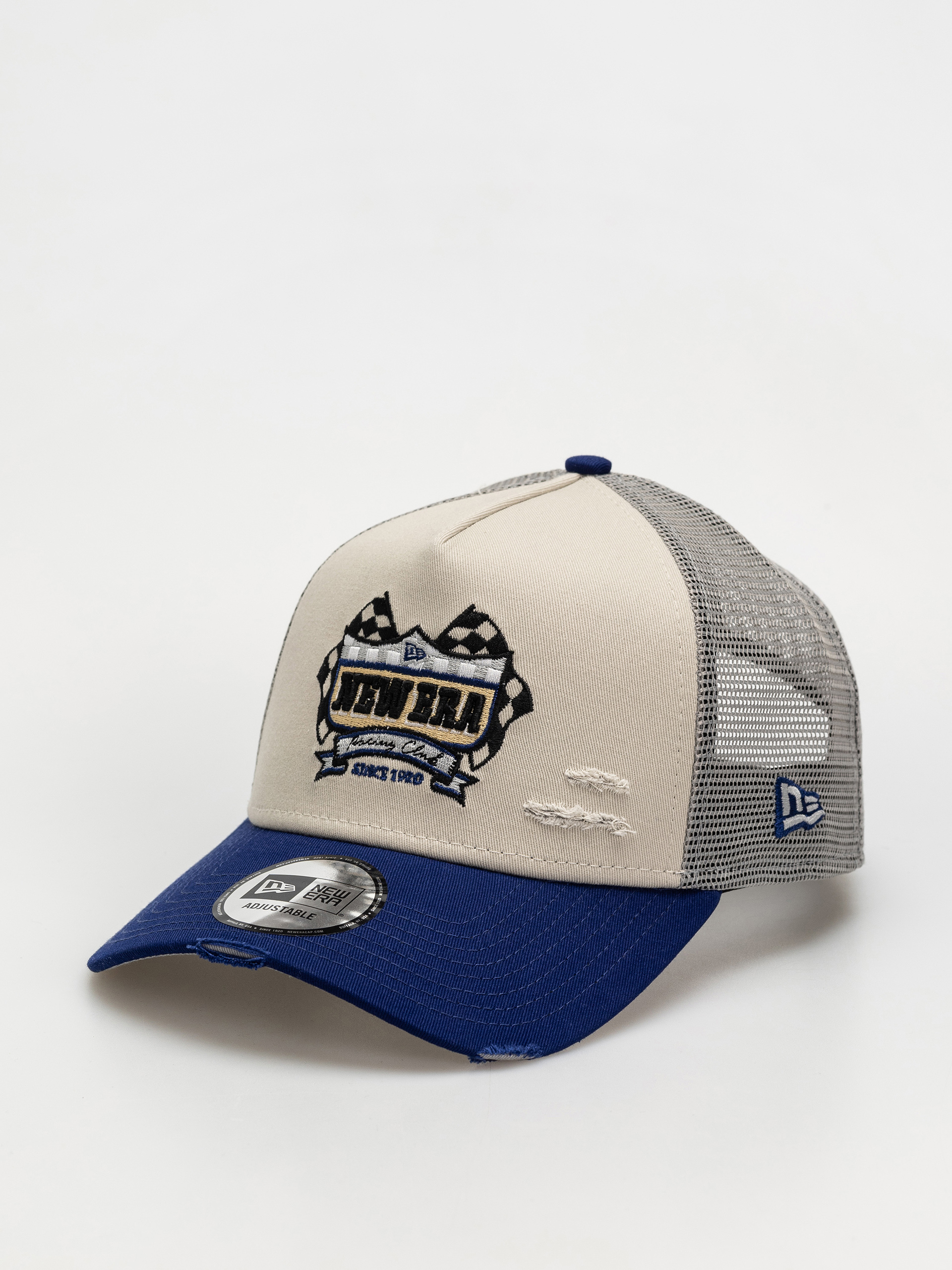 Кепка New Era Motorsport Trucker (light beige)