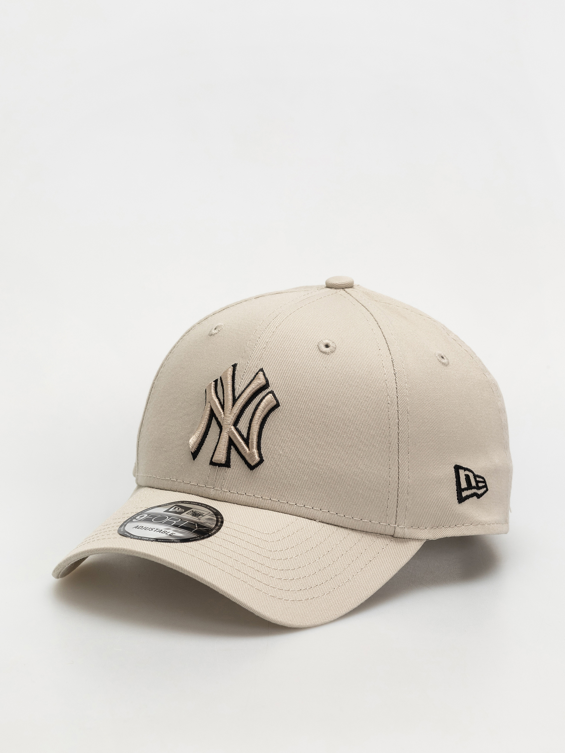 Кепка New Era Team Outline 9Forty New York Yankees (light beige)