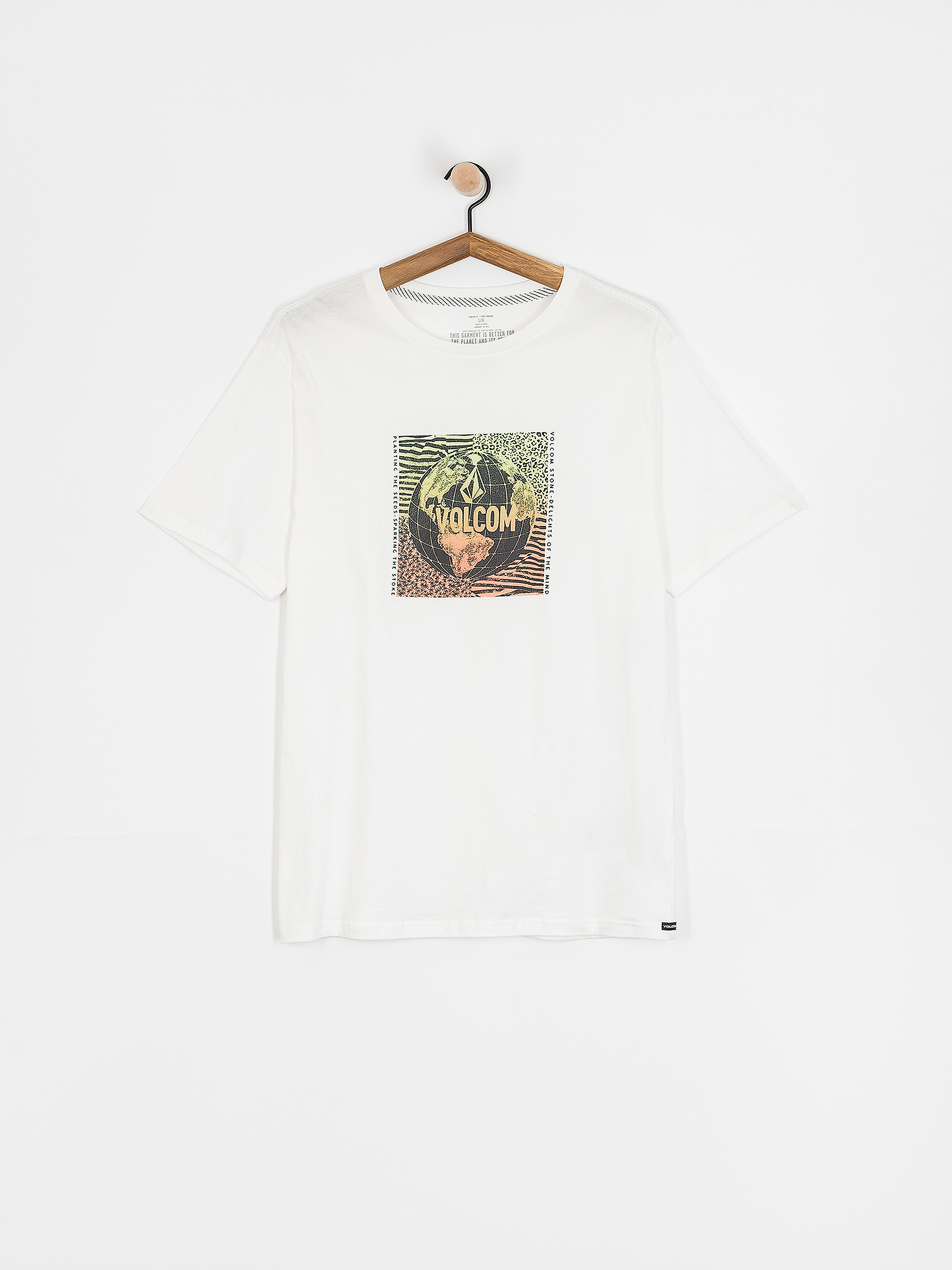 Футболка Volcom Earthtrippin Fty (off white)