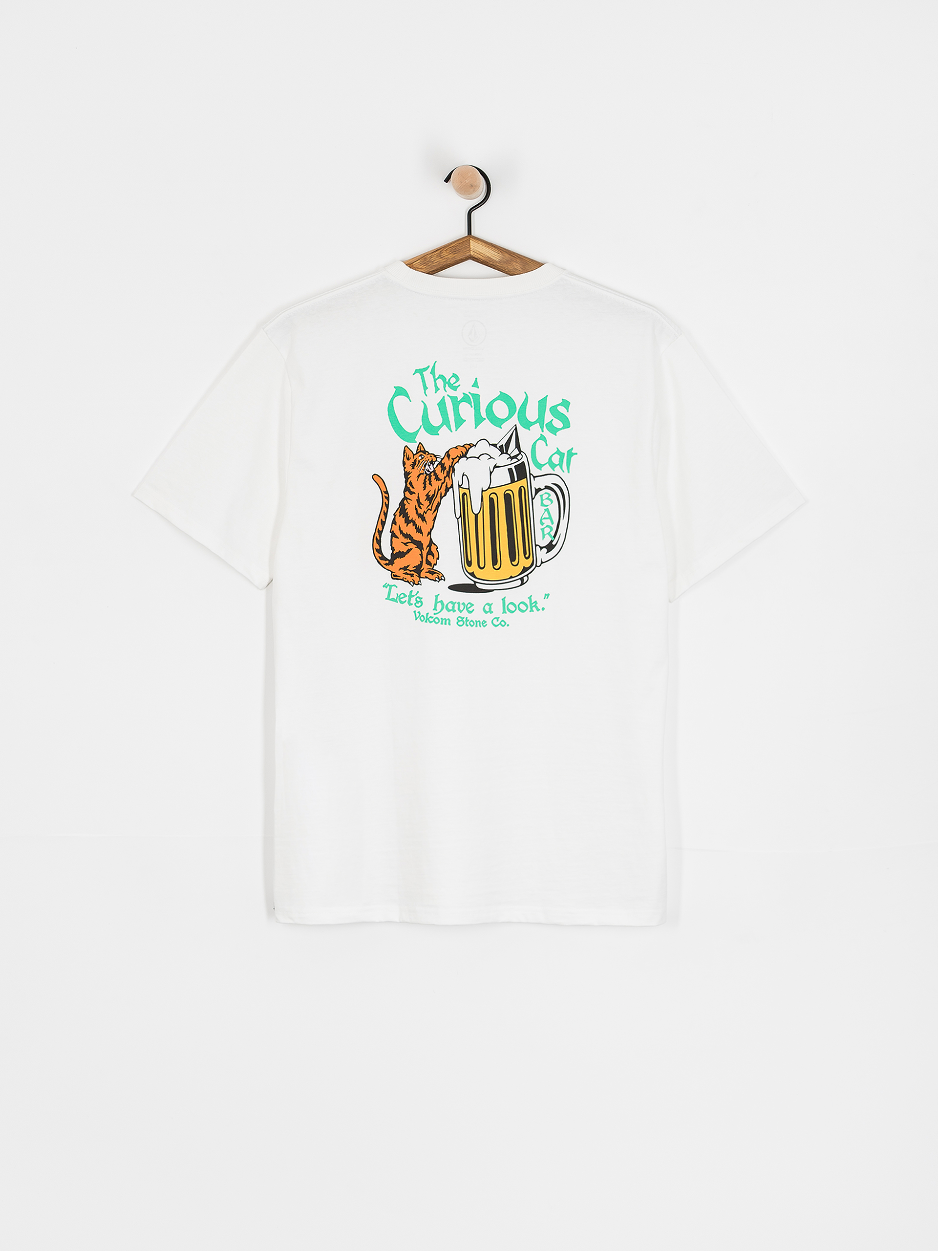 Футболка Volcom Curious Cat (white)