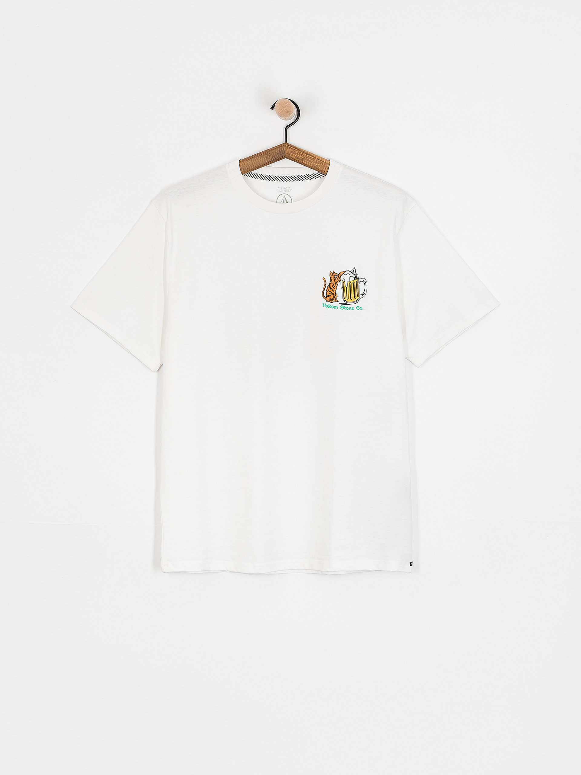 Футболка Volcom Curious Cat (white)