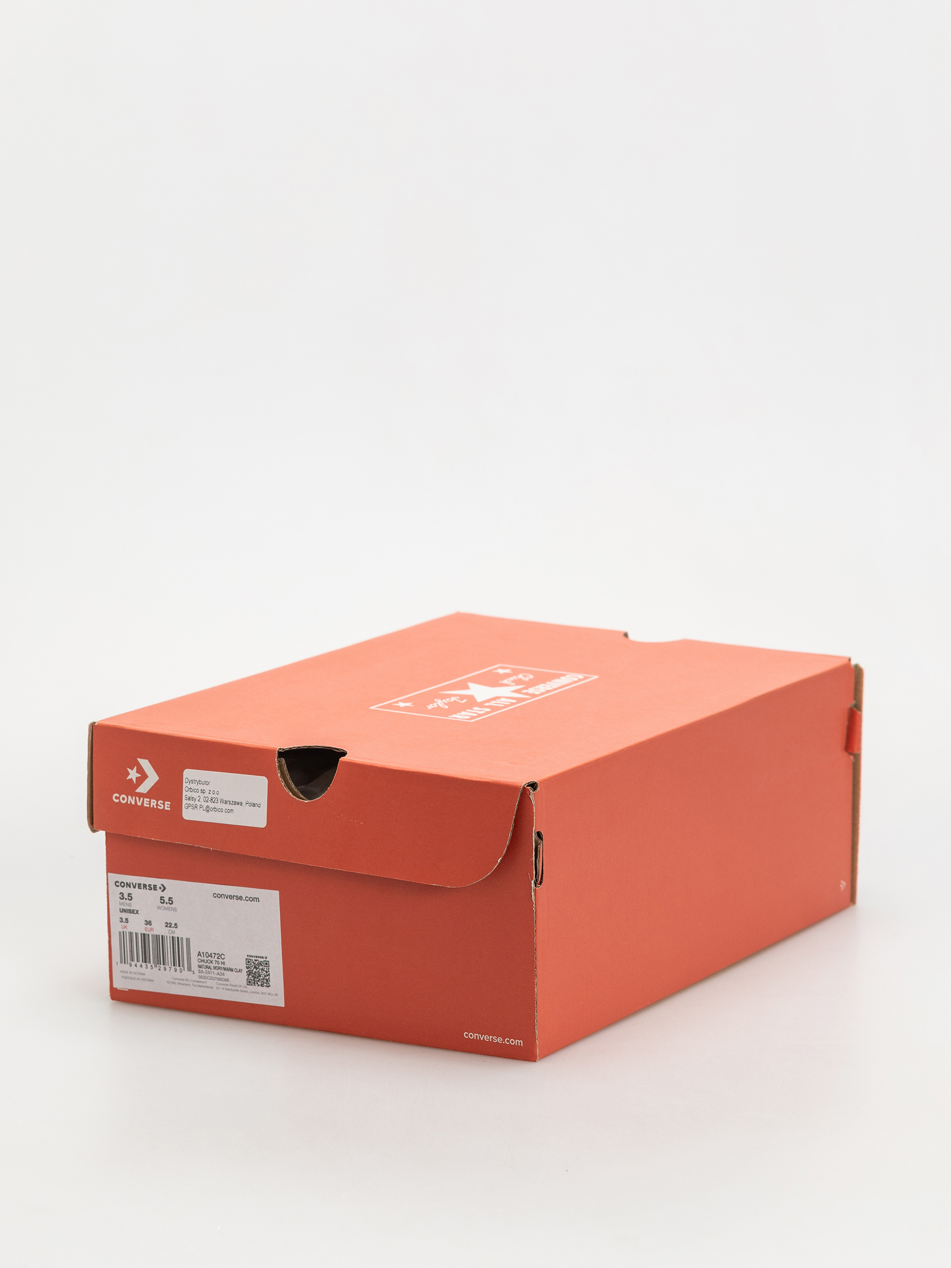 Кеди Converse Chuck 70 Hi (natural ivory/warm clay)