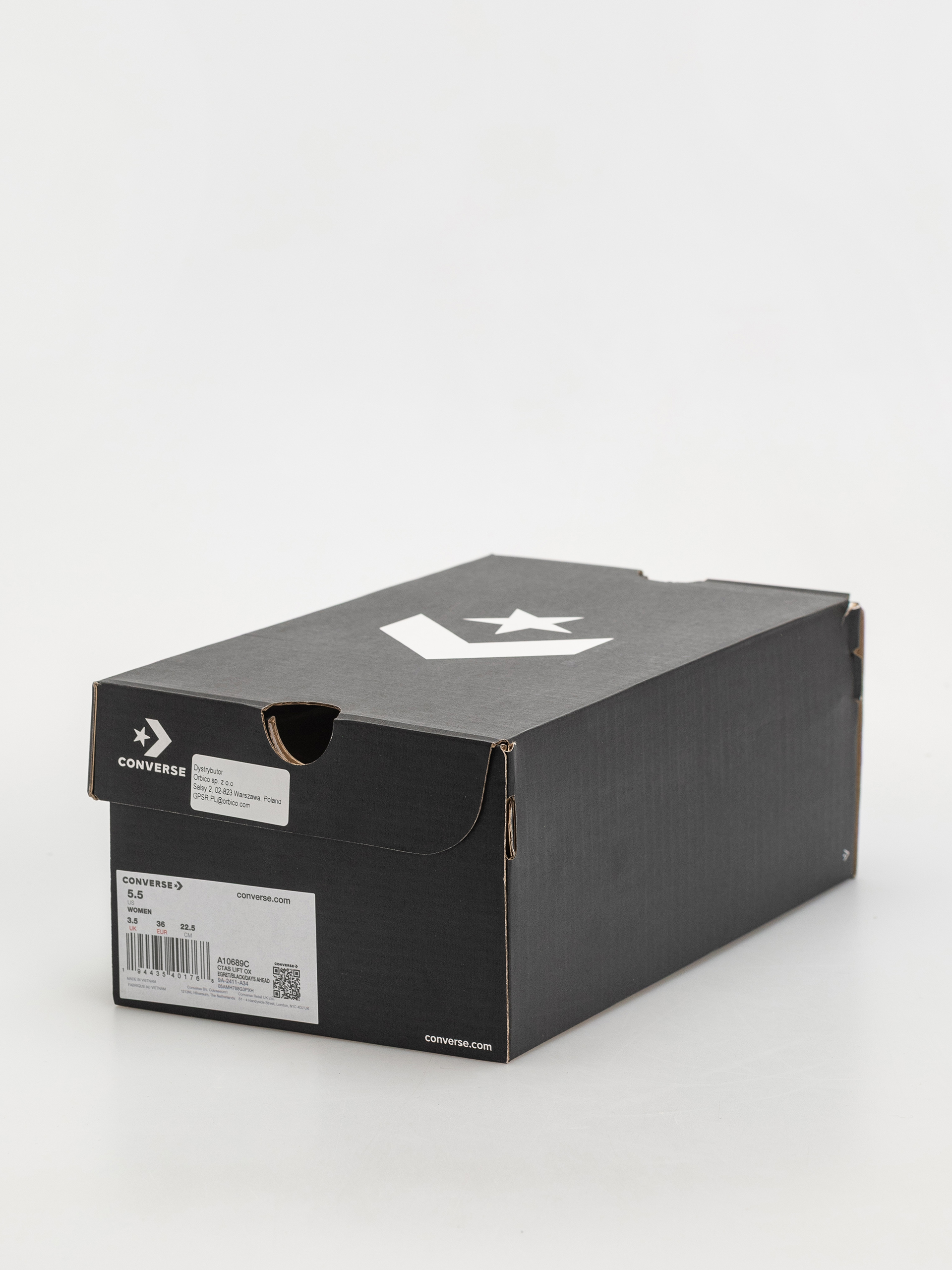 Кеди Converse Chuck Taylor All Star Lift Ox Wmn (egret/black/days ahead)