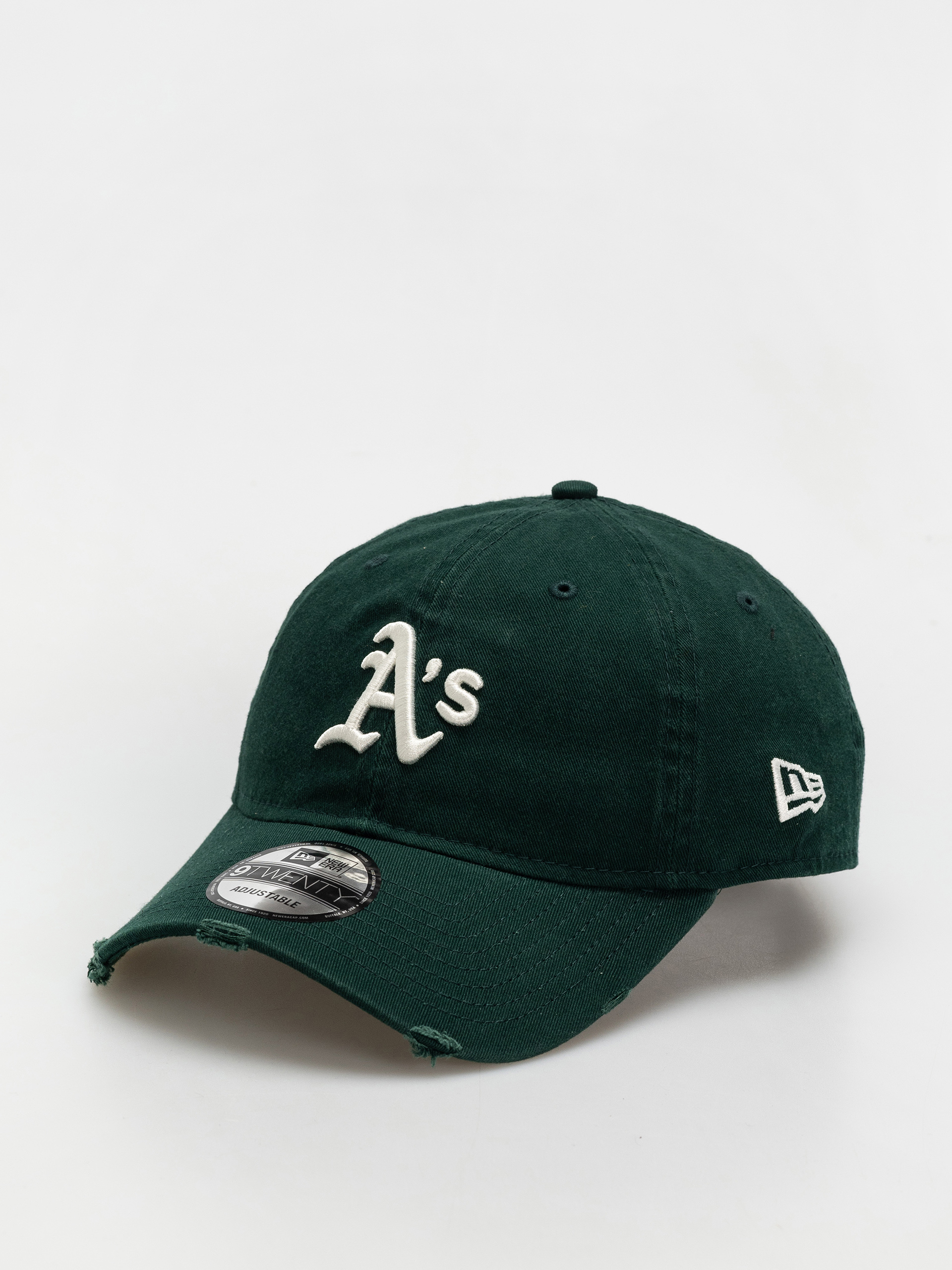 Кепка New Era Distressed 9Twenty Athletics (dark green)