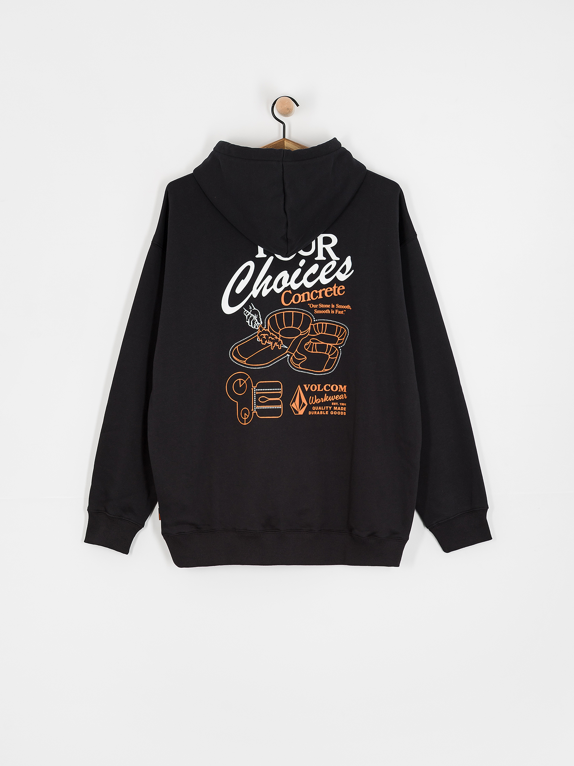 Худі Volcom Pour Choices HD (black)