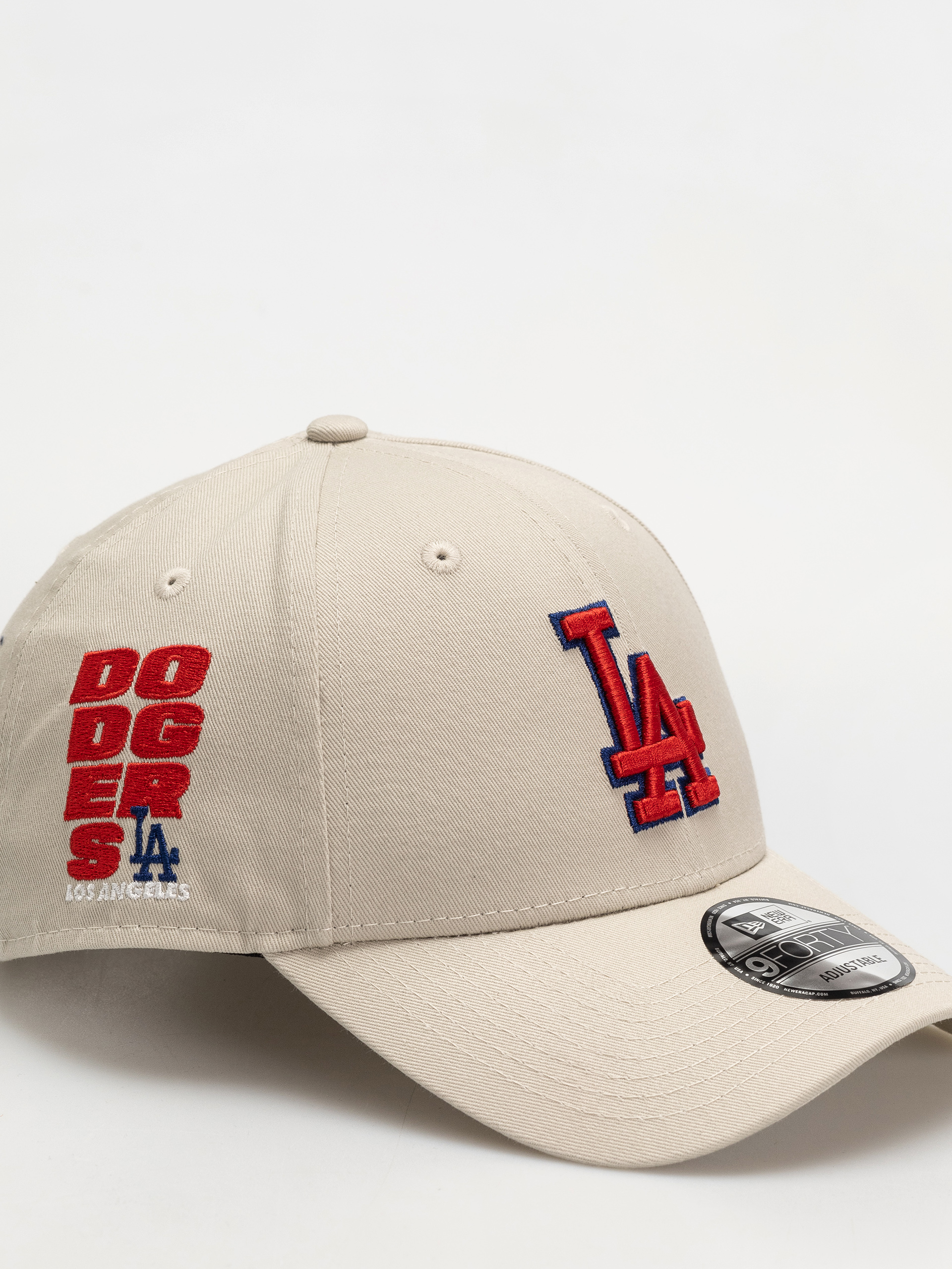 Кепка New Era Side Patch 9Forty La Dodgers (light beige)