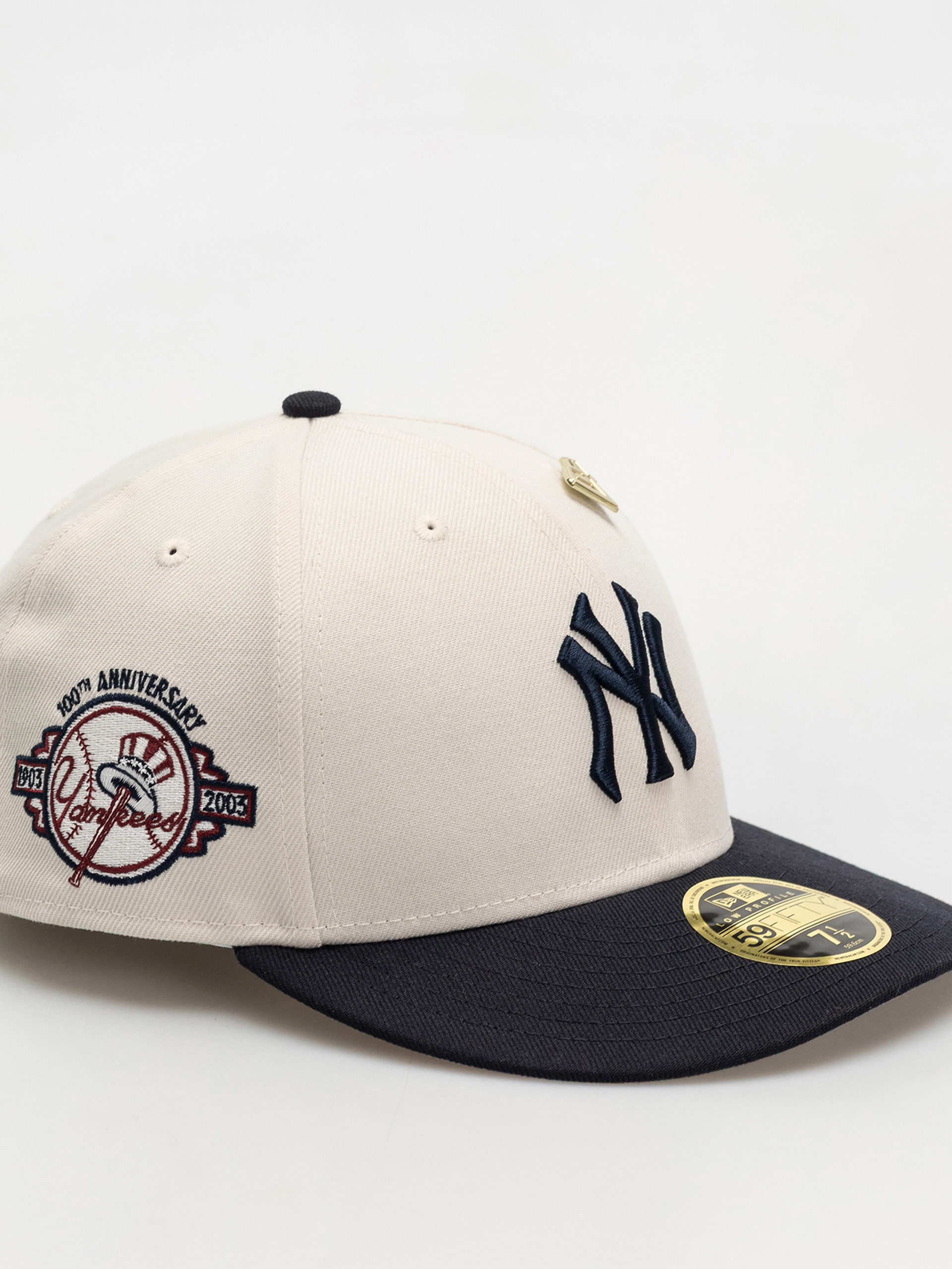 Кепка New Era Pin 59Fifty Lp New York Yankees (light beige)