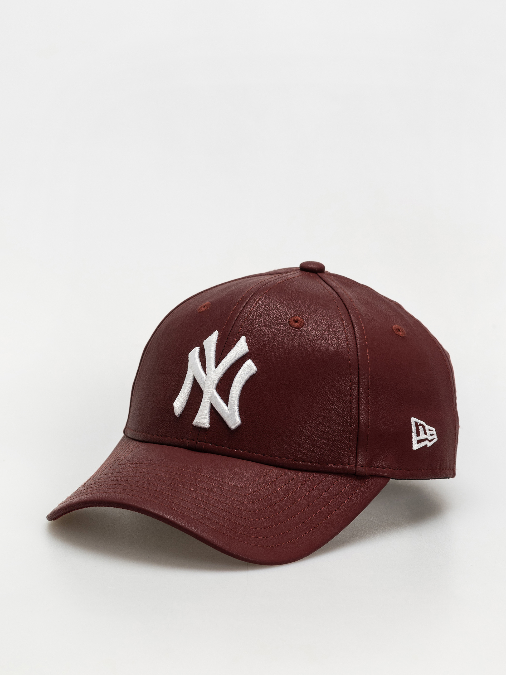 Кепка New Era Crinkled Pu 9Forty New York Yankees Wmn (dark red)
