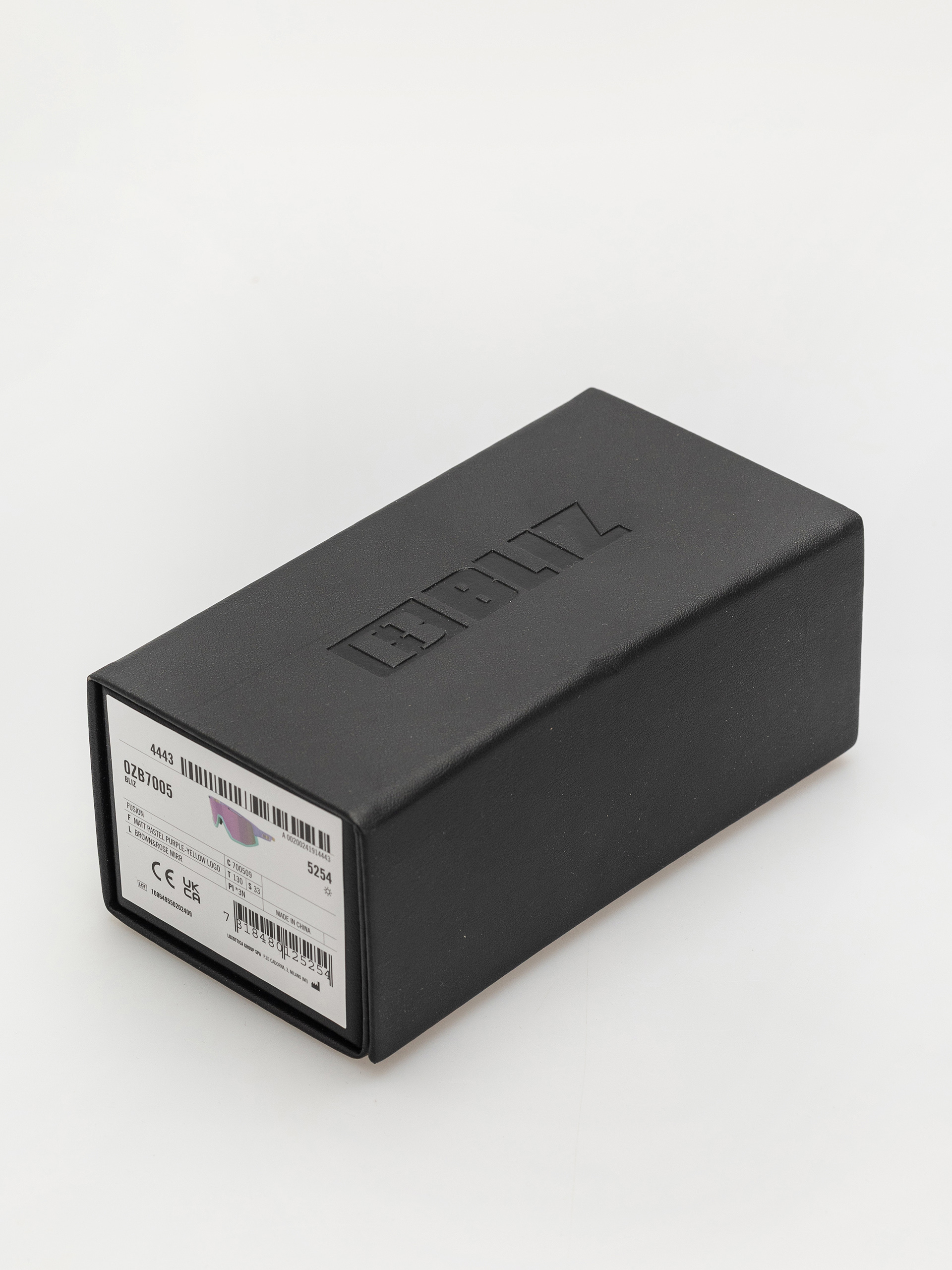 Сонцезахисні окуляри Bliz Fusion (matt pastel purple w yellow logo matt mint jawbone + spare jawbone in yellow/brown w pink 