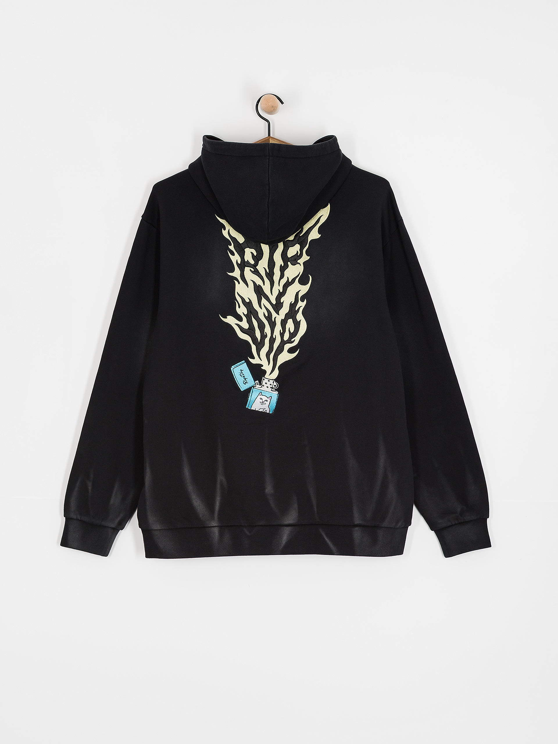 Худі RipNDip Ripnlit HD (black vintage wash)