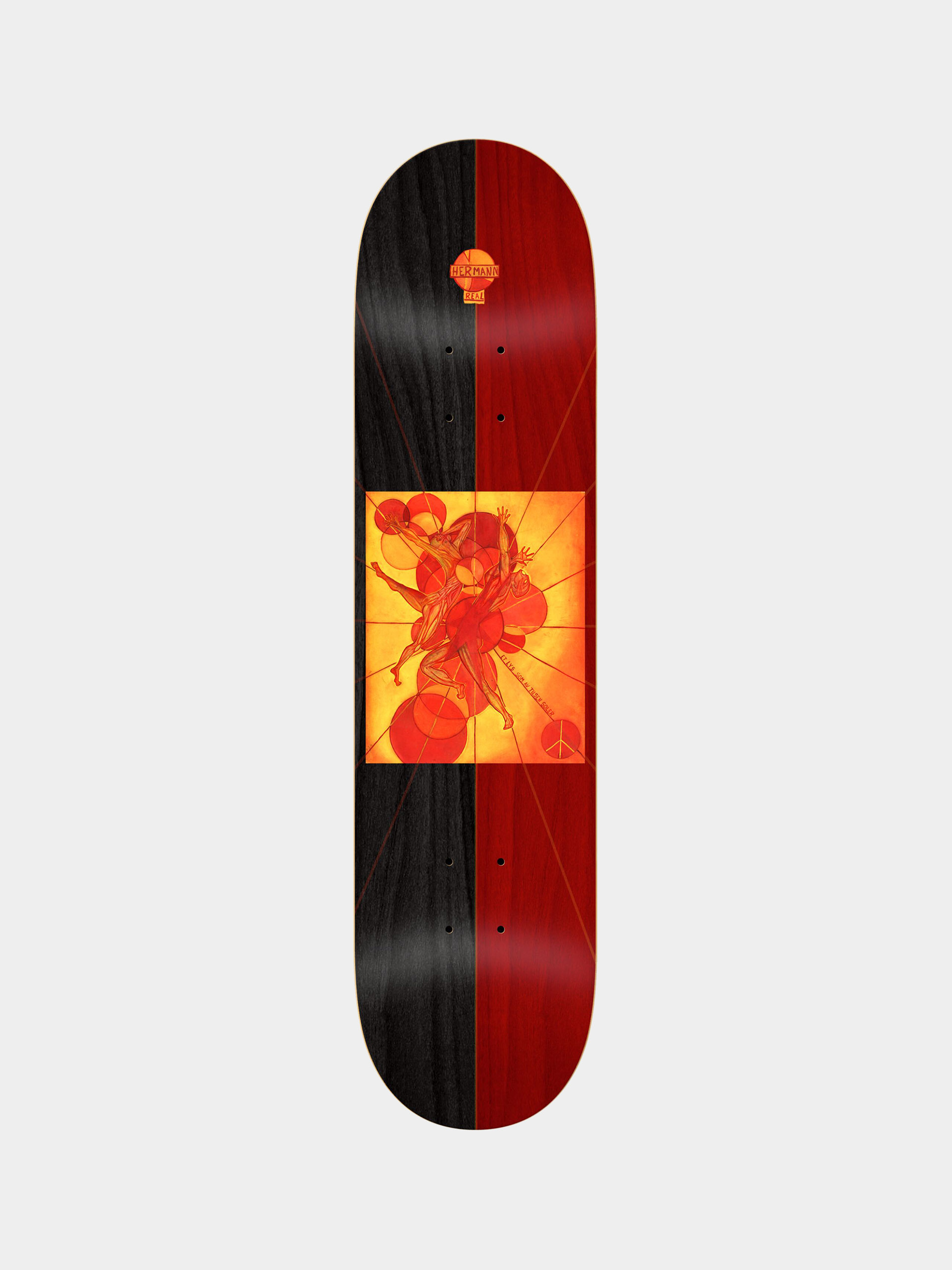 Декa Real Herman Thousand Suns (black/maroon)