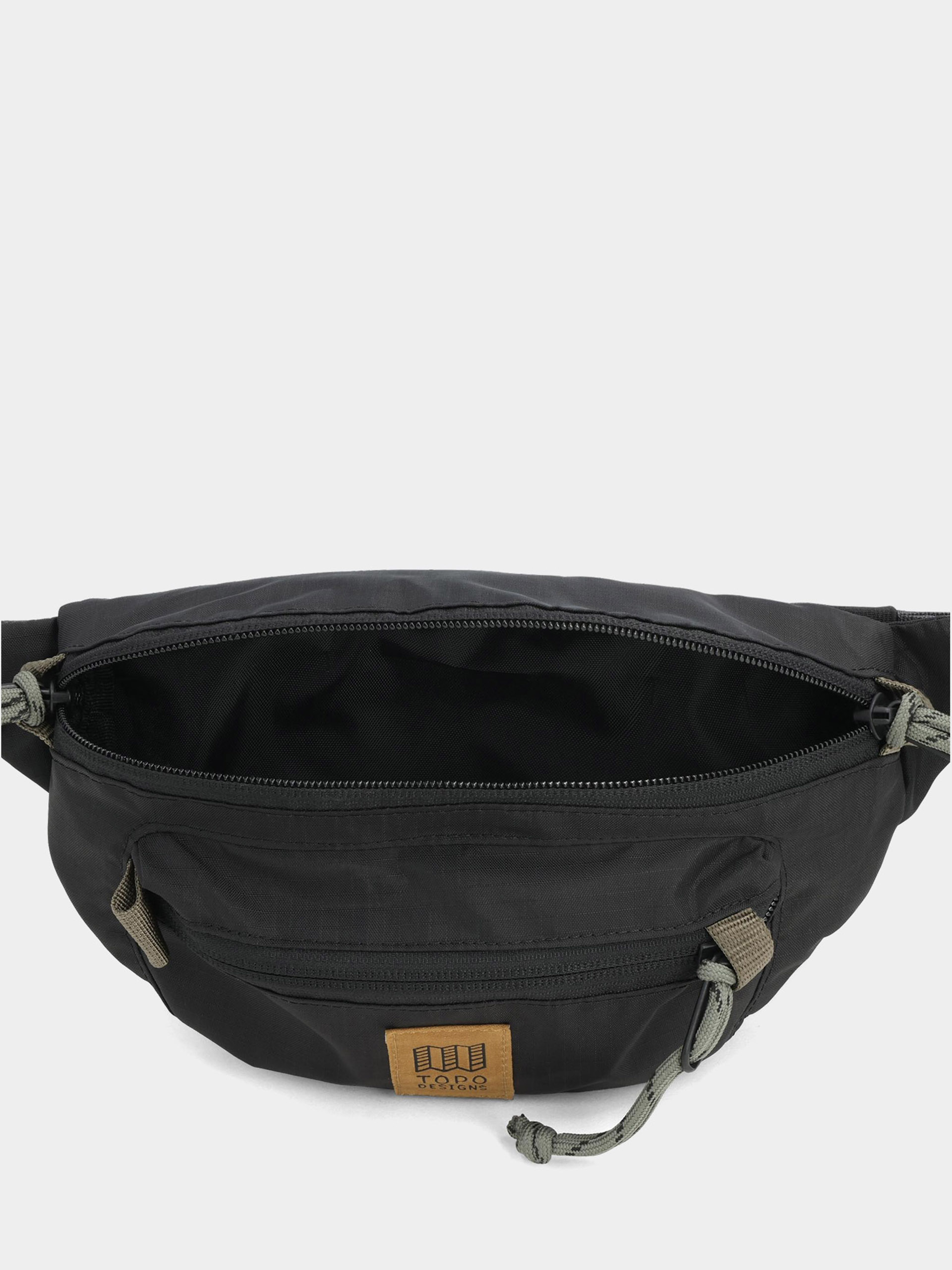 Сумка на пояс Topo Designs Mountain Waist Pack (black/neutral)