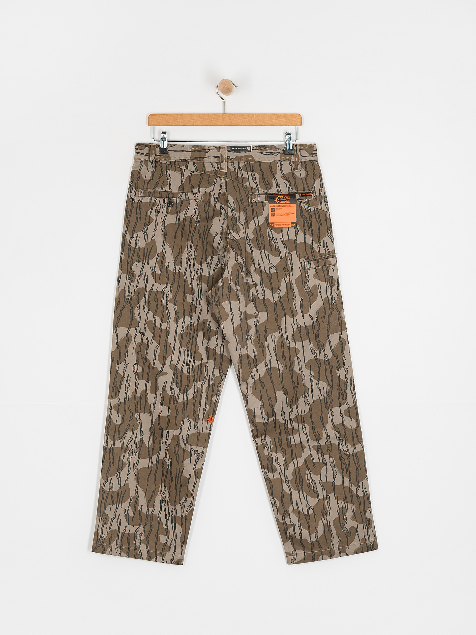 Штани Volcom Frickin Skate Work Chino (brindle)