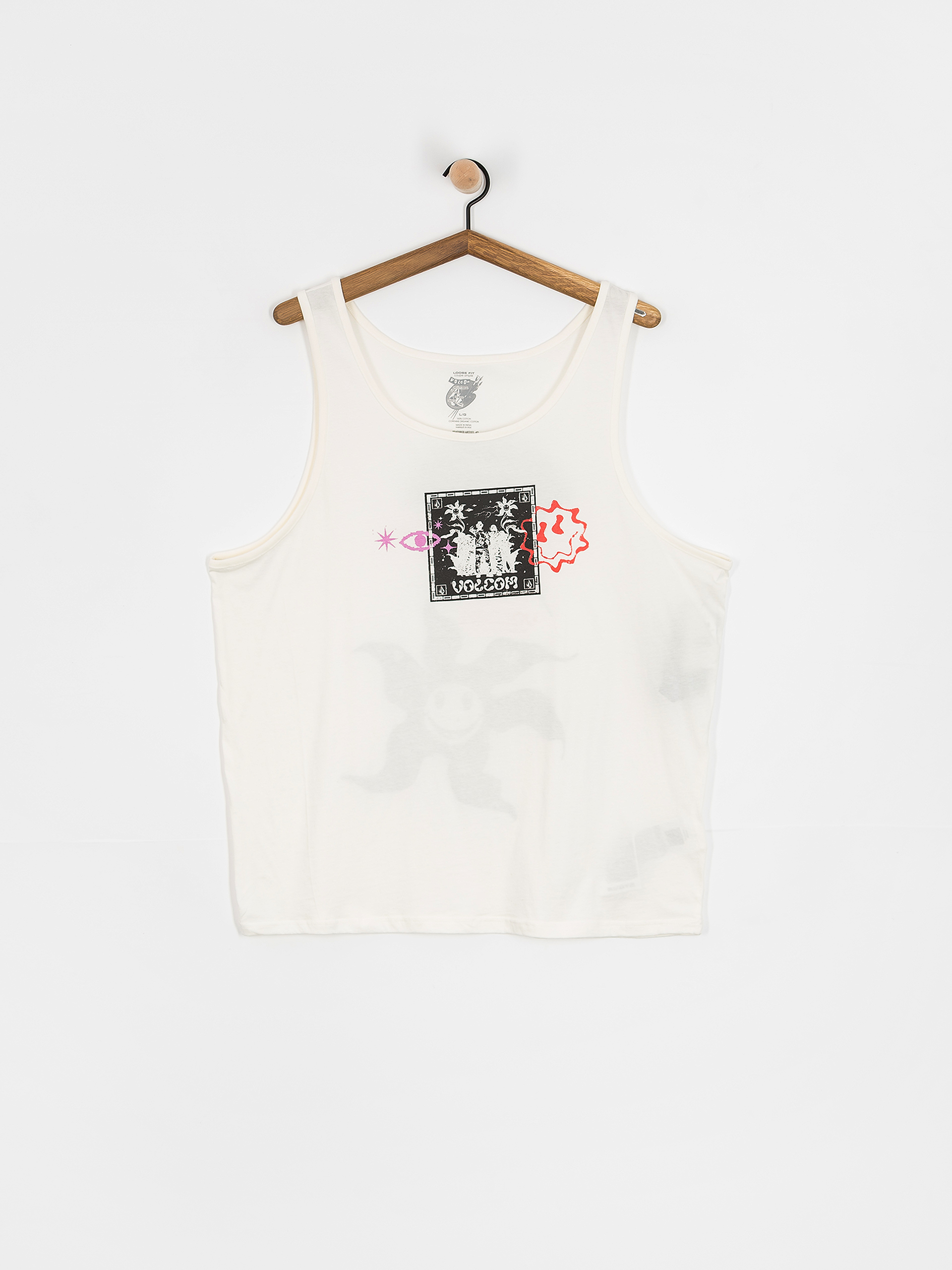  Футболка Volcom Fa F Rygalski (off white)