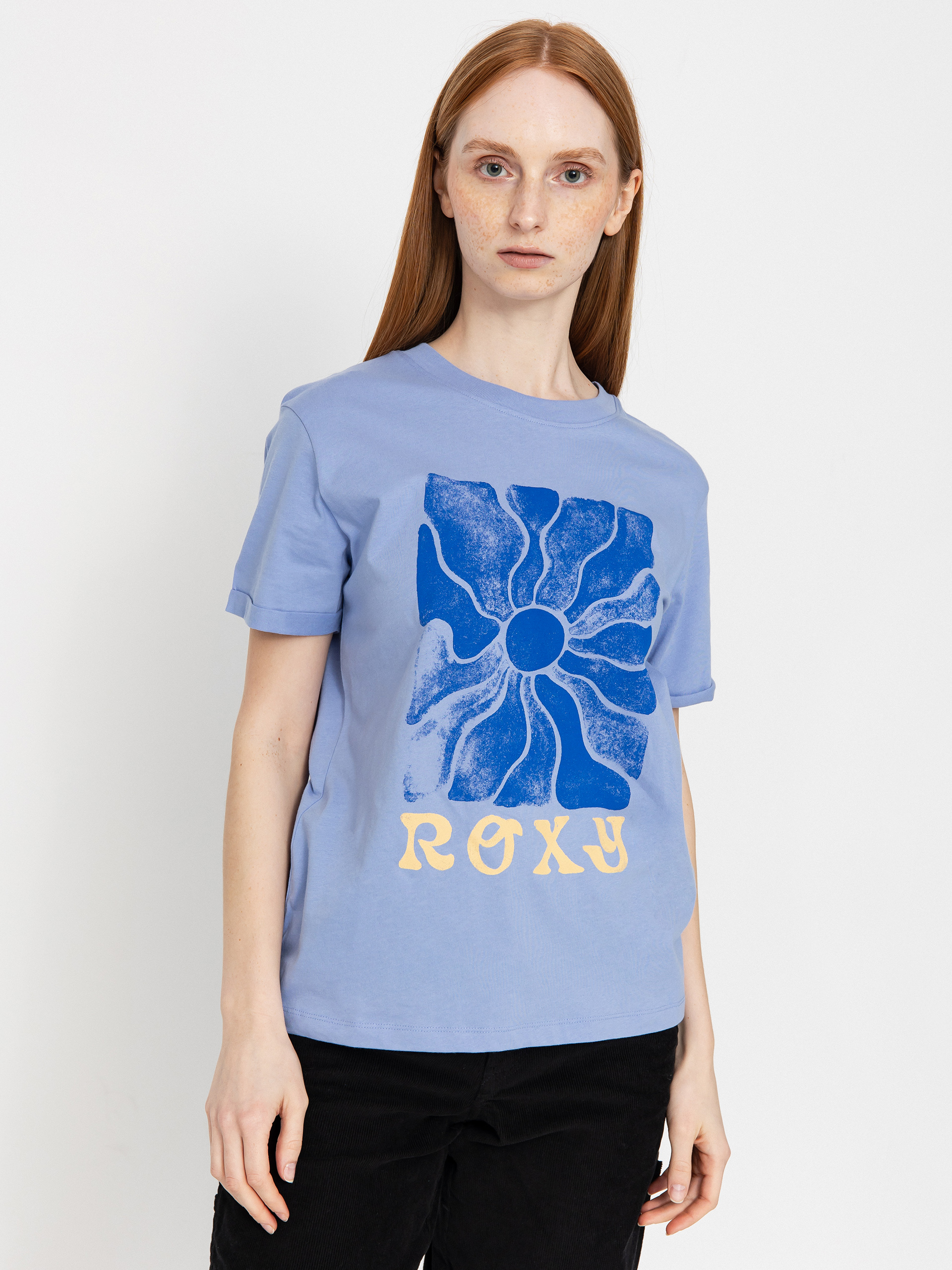 Футболка Roxy Oceanregular Poster Wmn (grapemist)