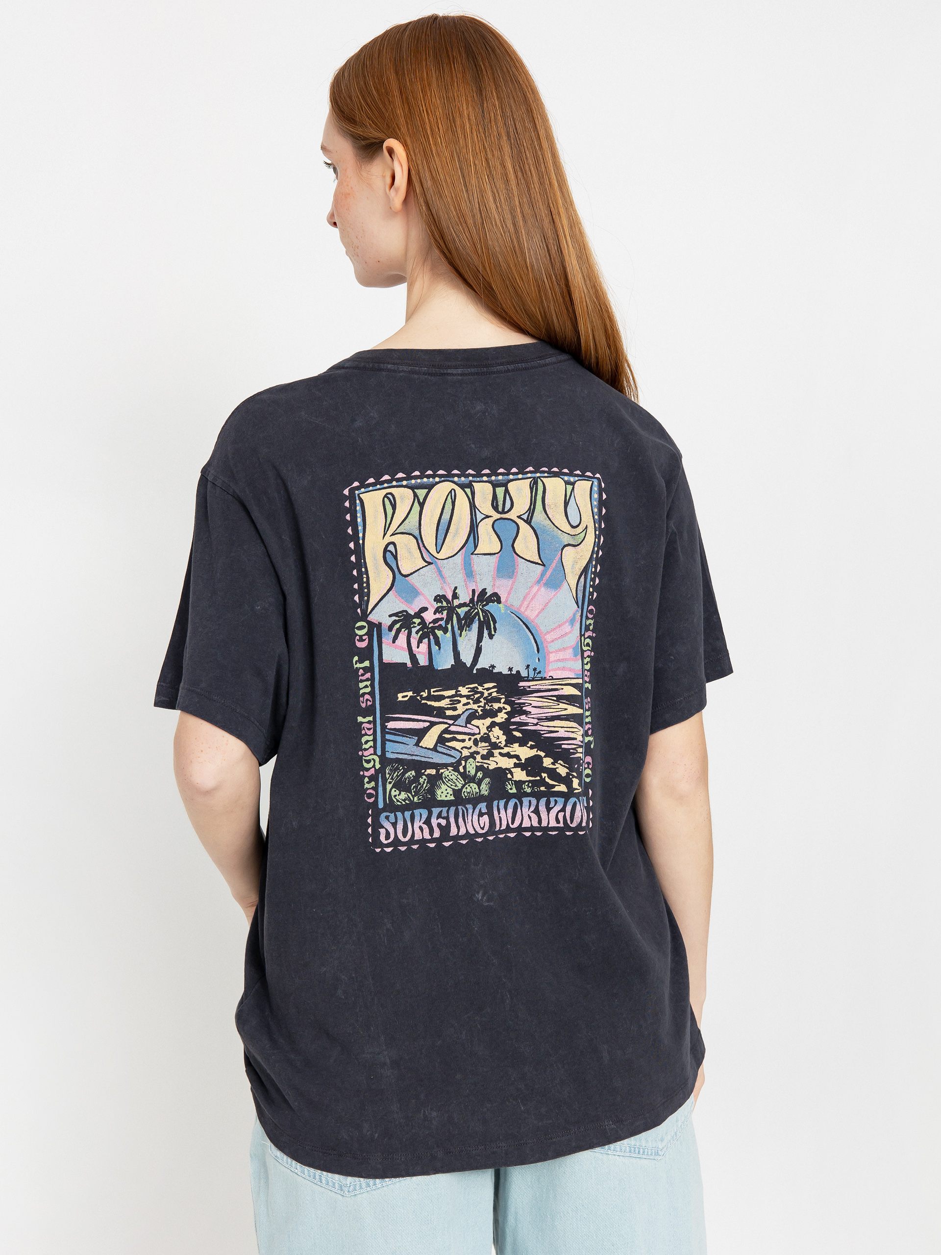 u0424u0443u0442u0431u043eu043bu043au0430 Roxy Sunnyoversize Optic Wash Wmn (phantom)