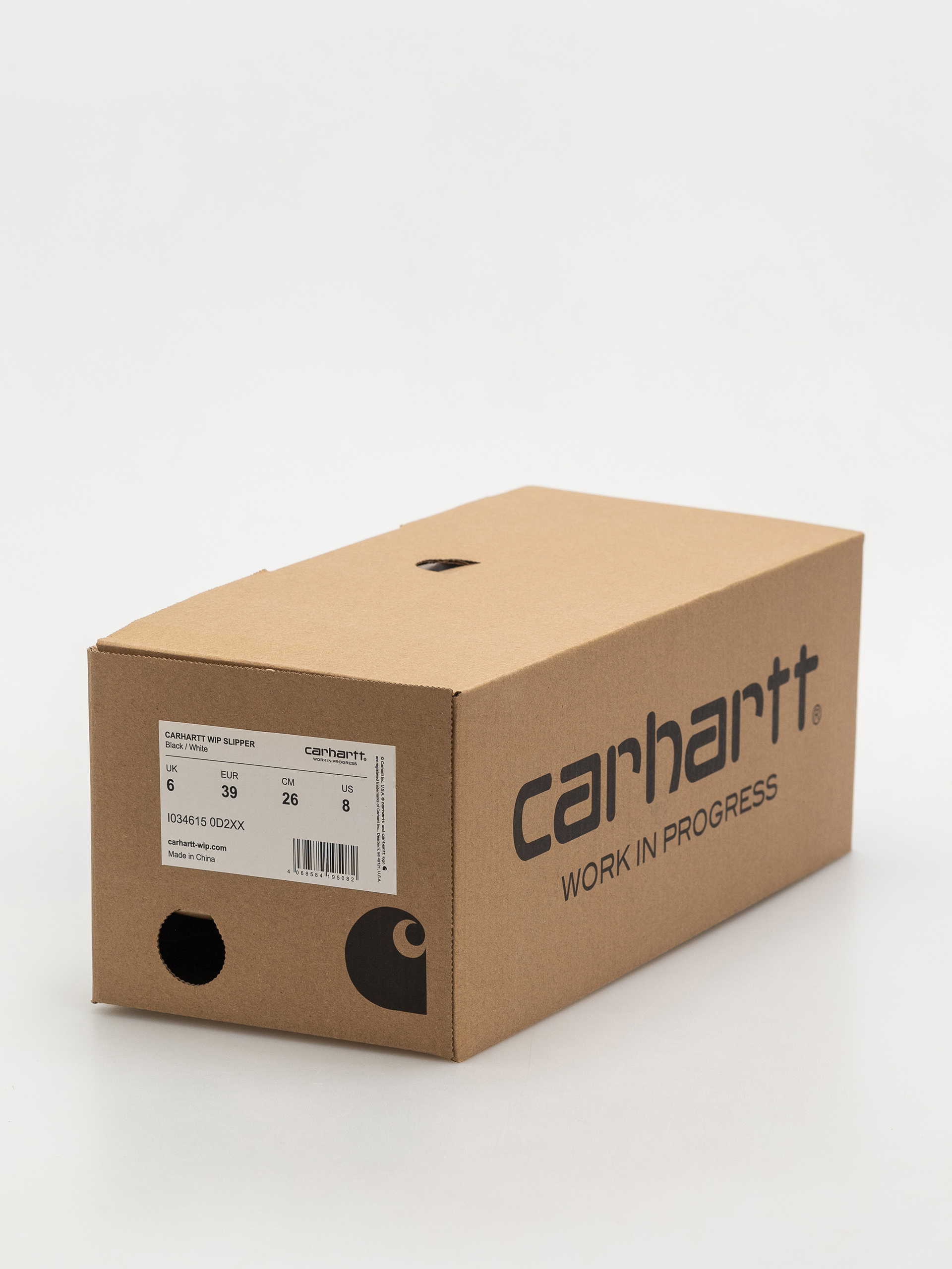 Шльопанці Carhartt WIP Slippers (black/white)