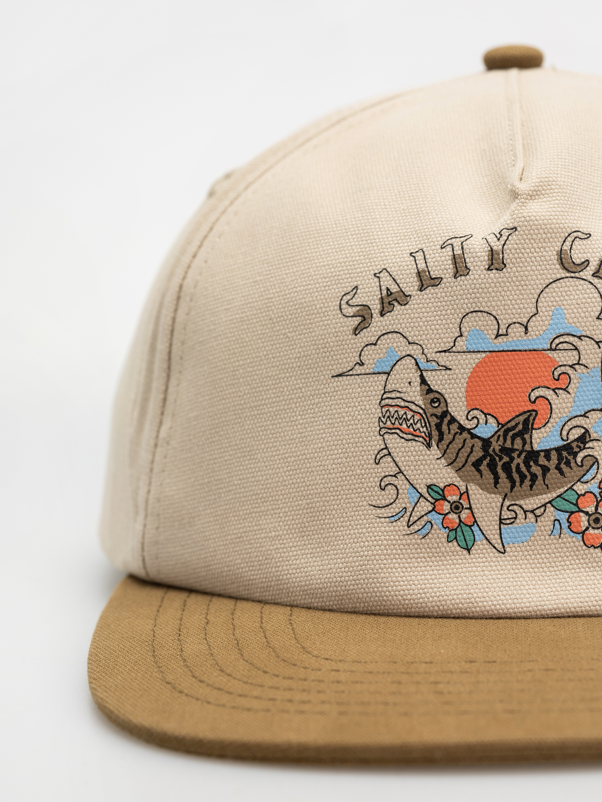 Кепка Salty Crew Hopper 5 Panel (oyster/brown)
