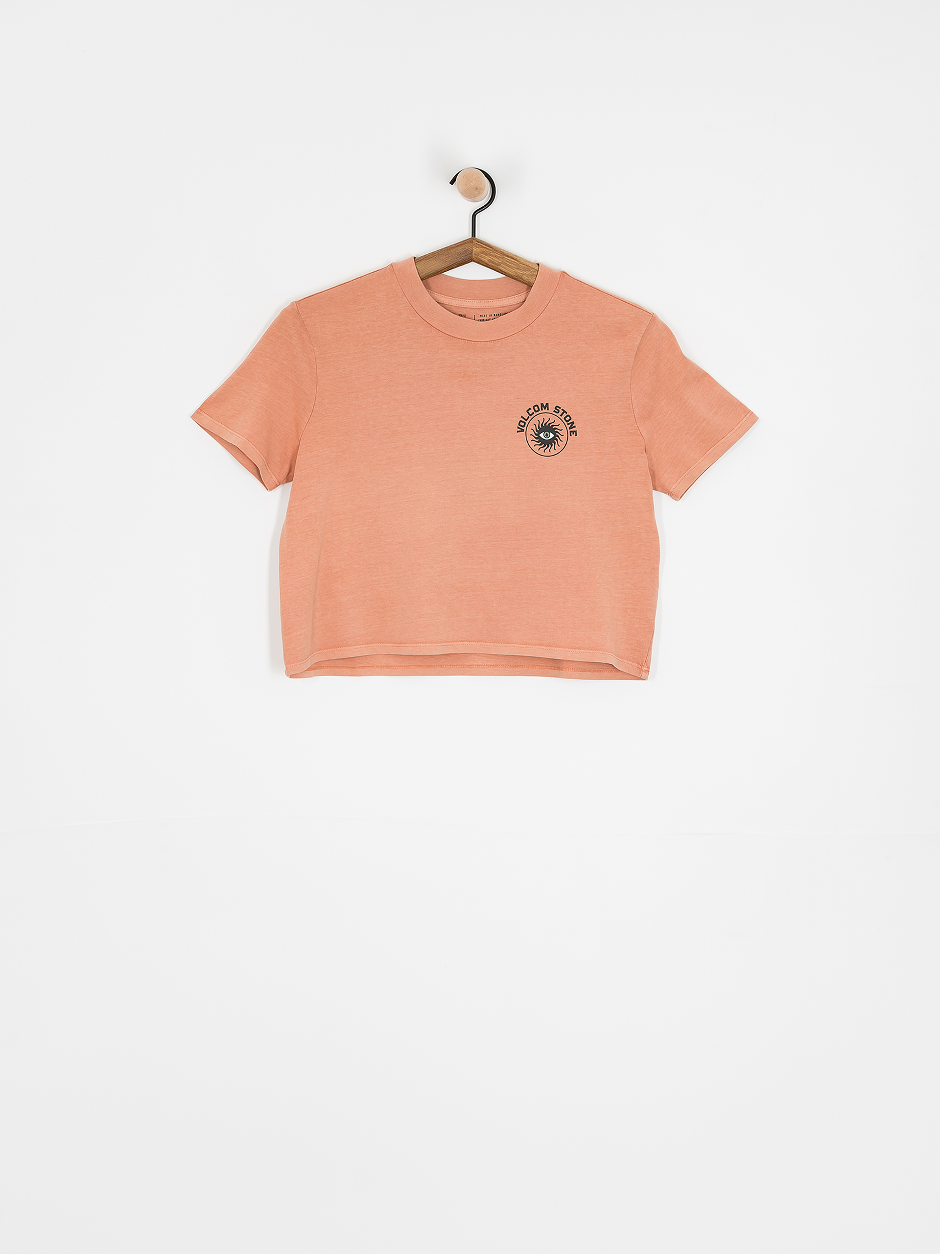 Футболка Volcom Dial Crop Wmn (sand brown)