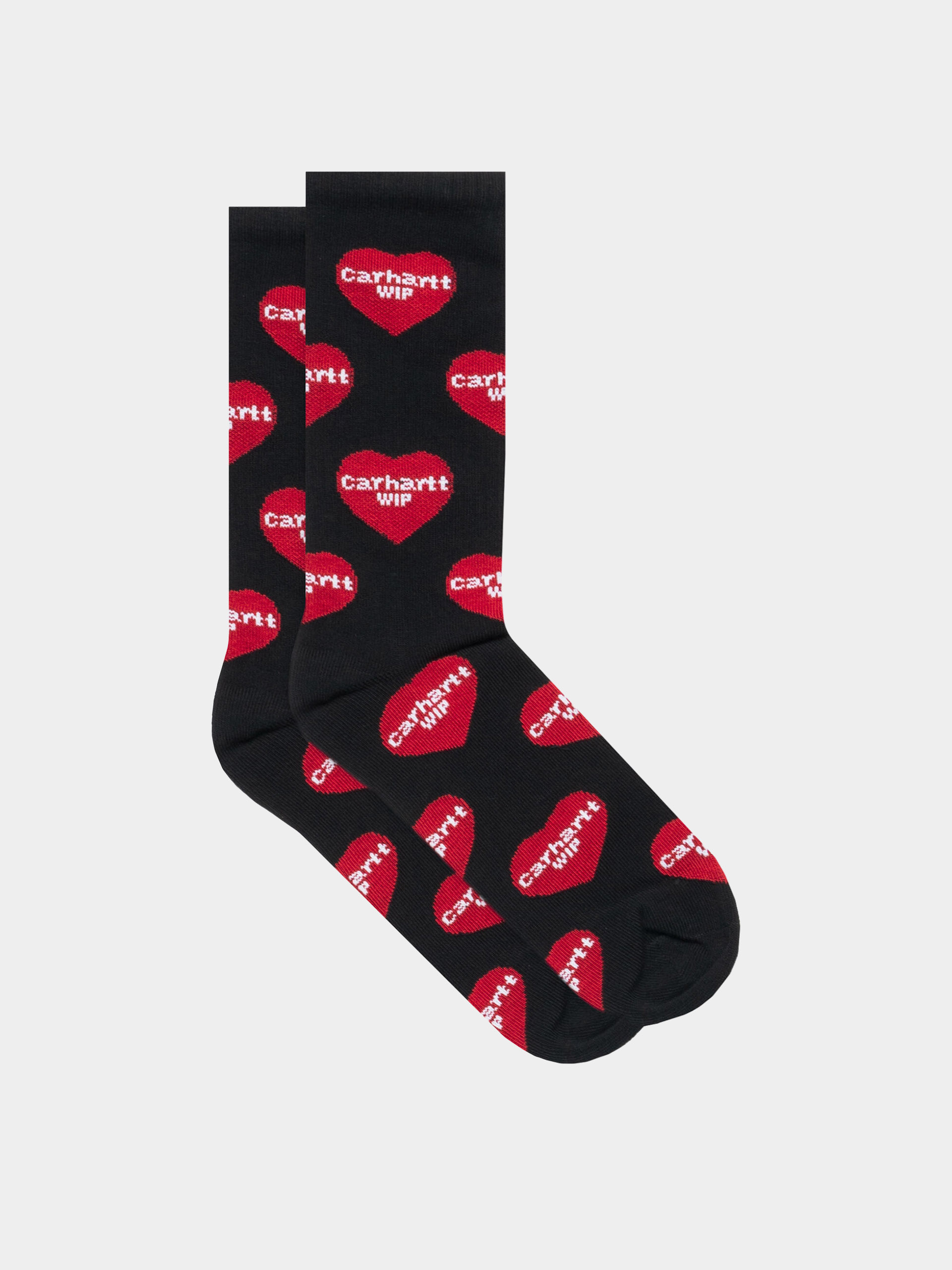  u0428u043au0430u0440u043fu0435u0442u043au0438 Carhartt WIP Heart Logo (heart logo jacquard/black)