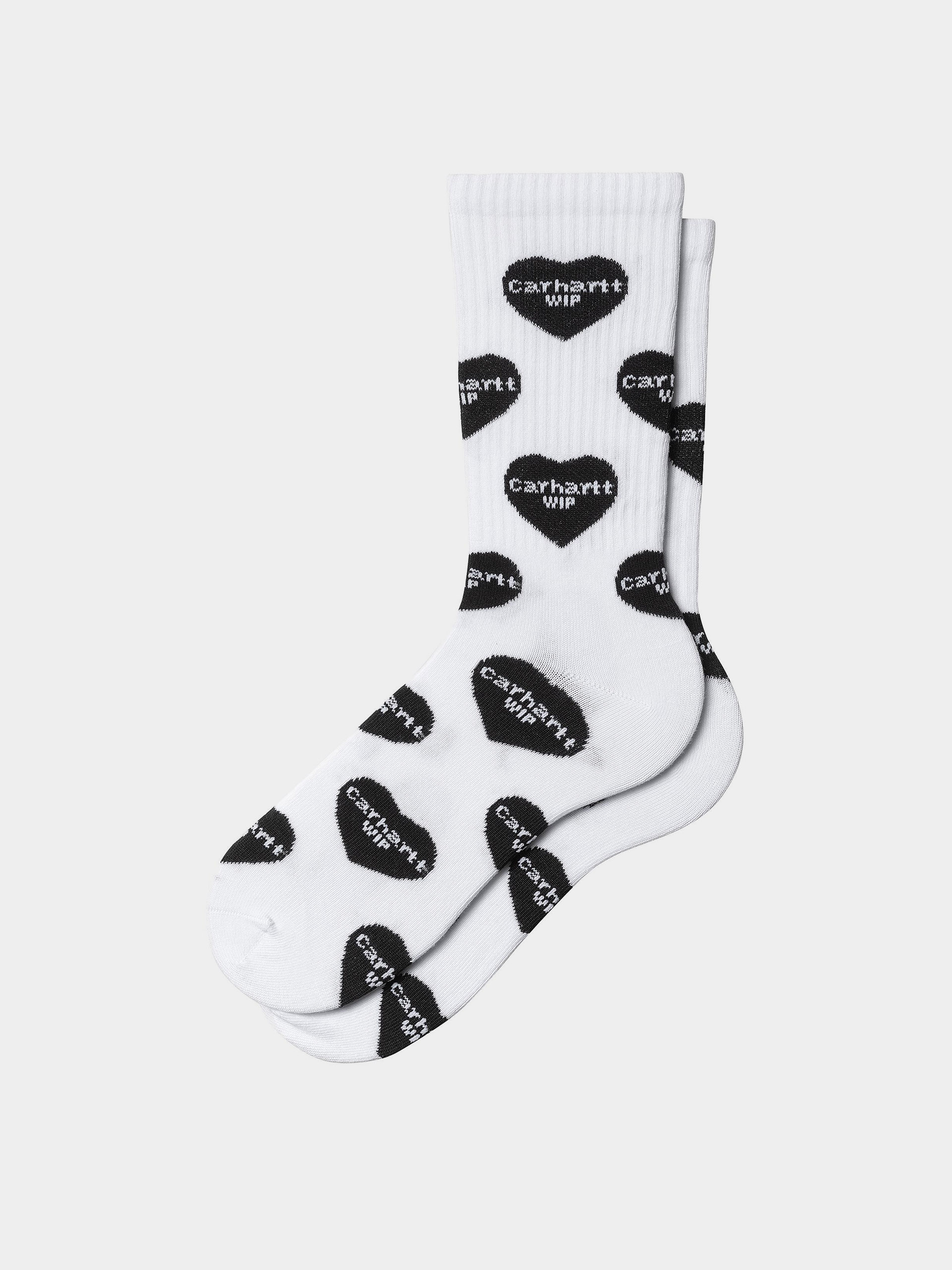  u0428u043au0430u0440u043fu0435u0442u043au0438 Carhartt WIP Heart Logo (heart logo jacquard/white)