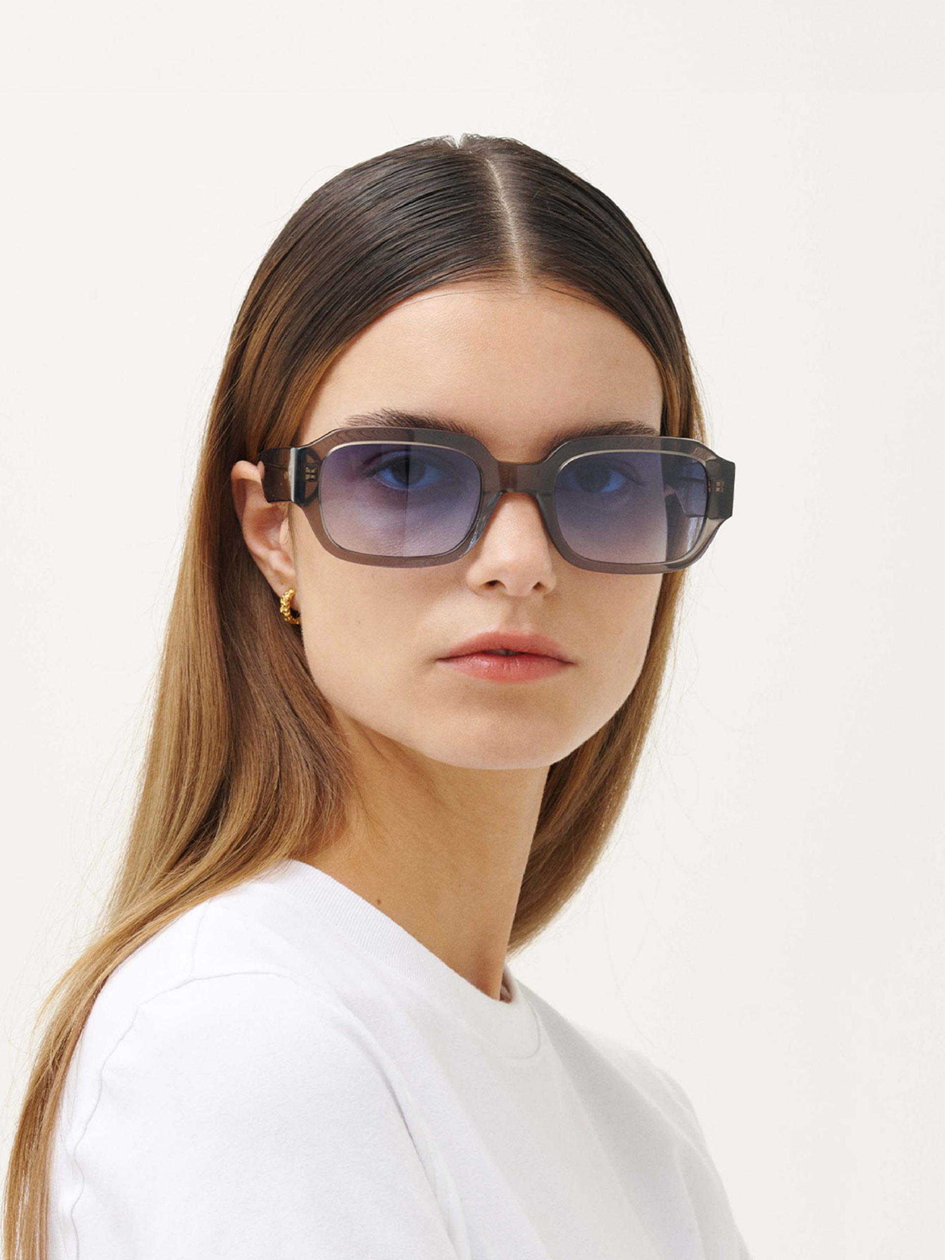 Сонцезахисні окуляри MessyWeekend Downey (grey crystal/blue)