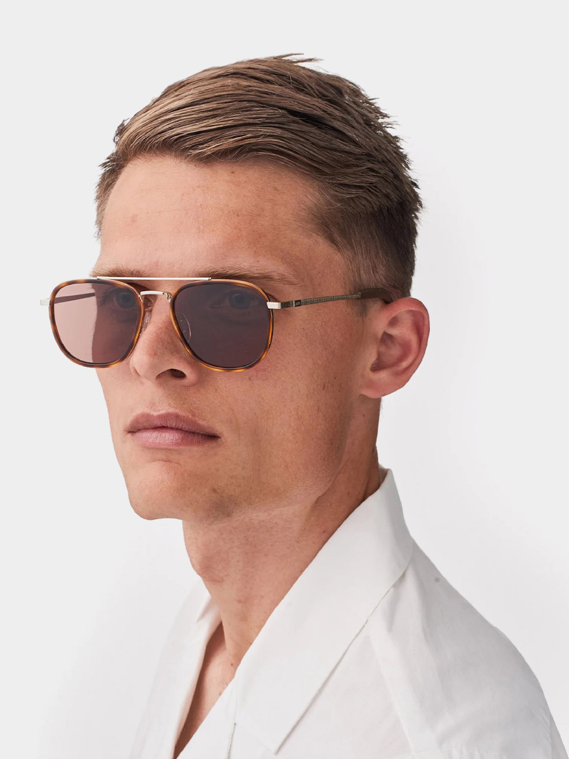 Сонцезахисні окуляри MessyWeekend Quentin (gold/brown)