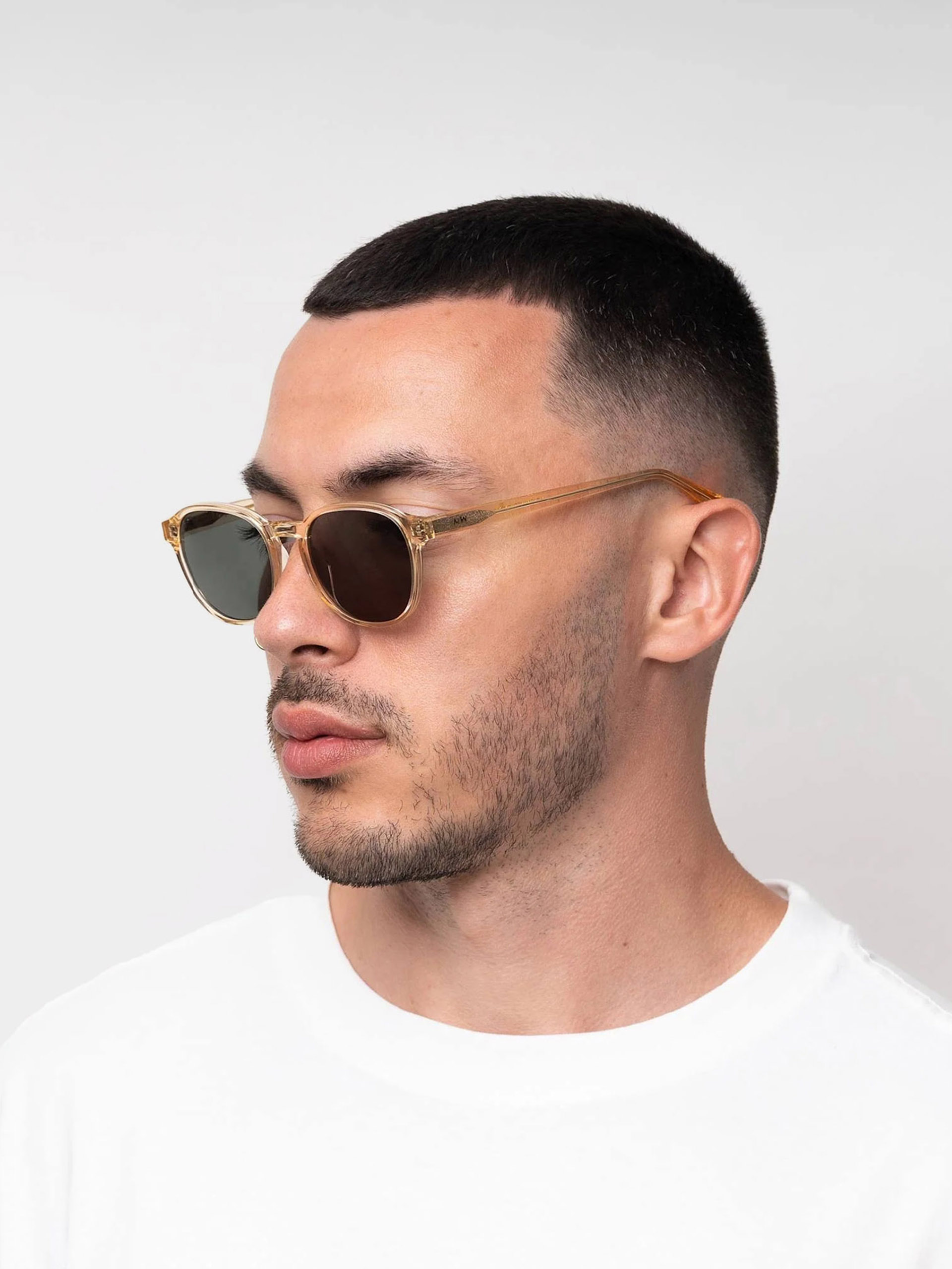 Сонцезахисні окуляри MessyWeekend Ryan (champagne/green)