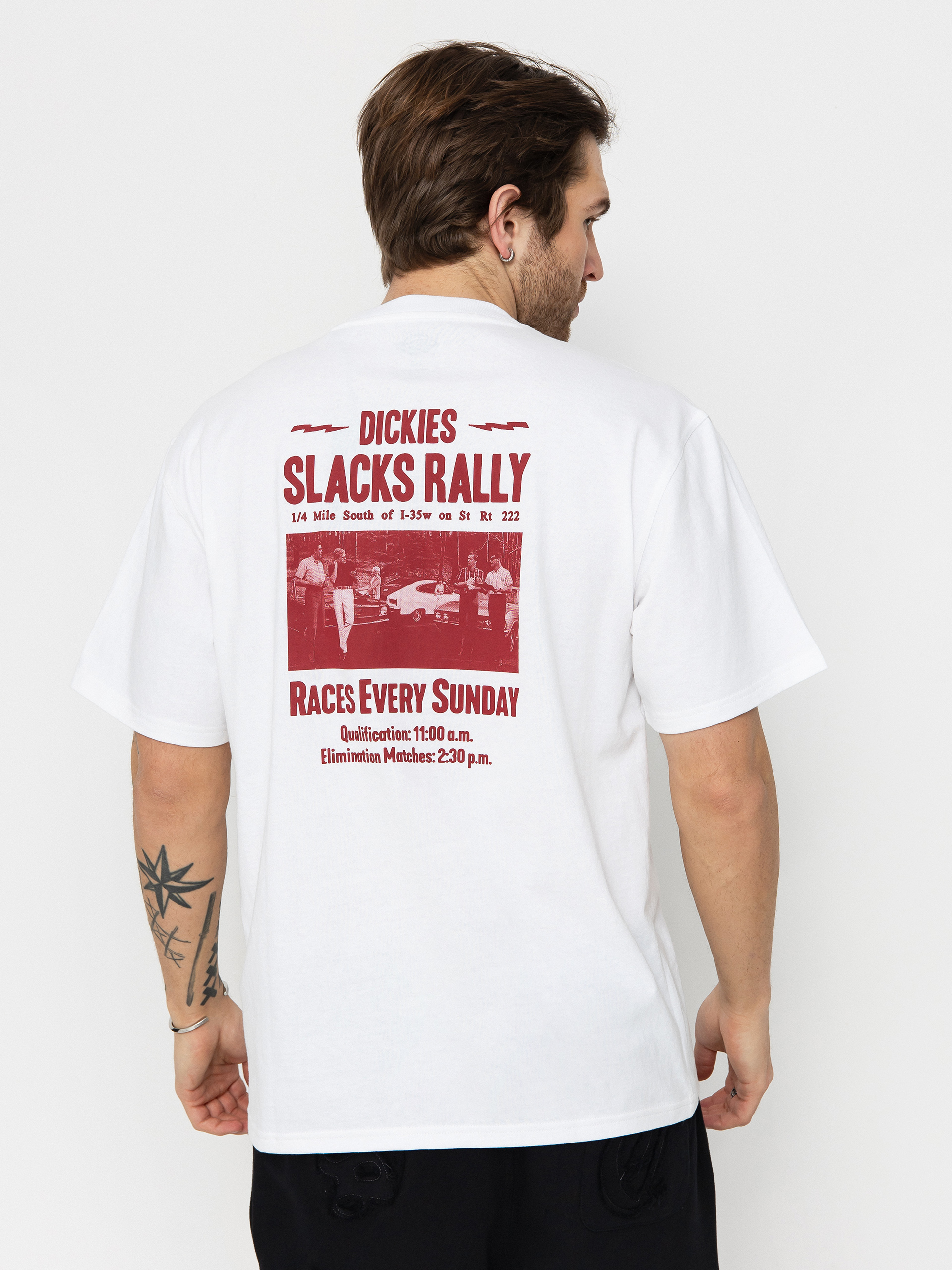 Футболка Dickies Slacks Rally (white)