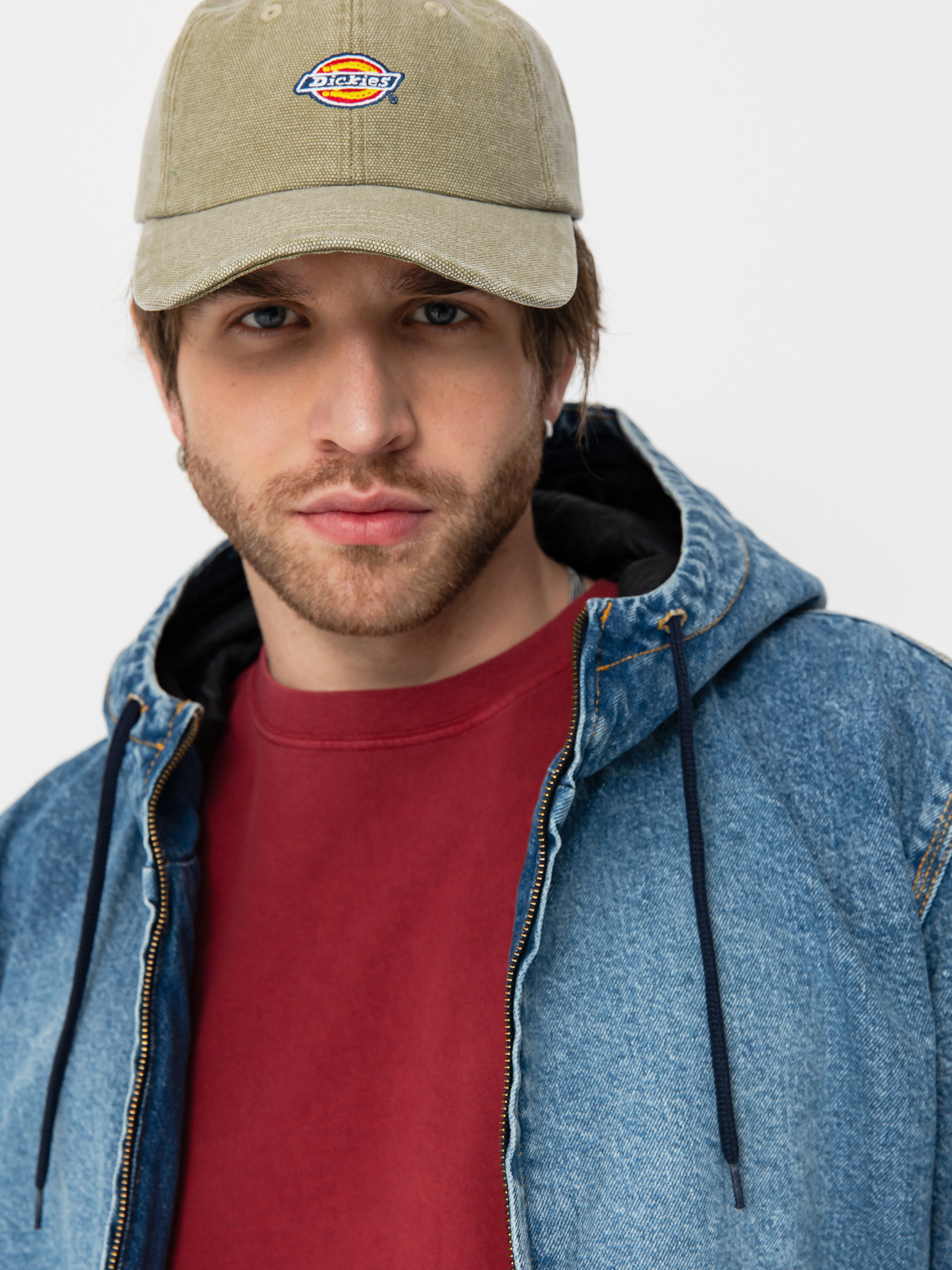 Куртка Dickies Hooded (rinsed blue w/ fade)