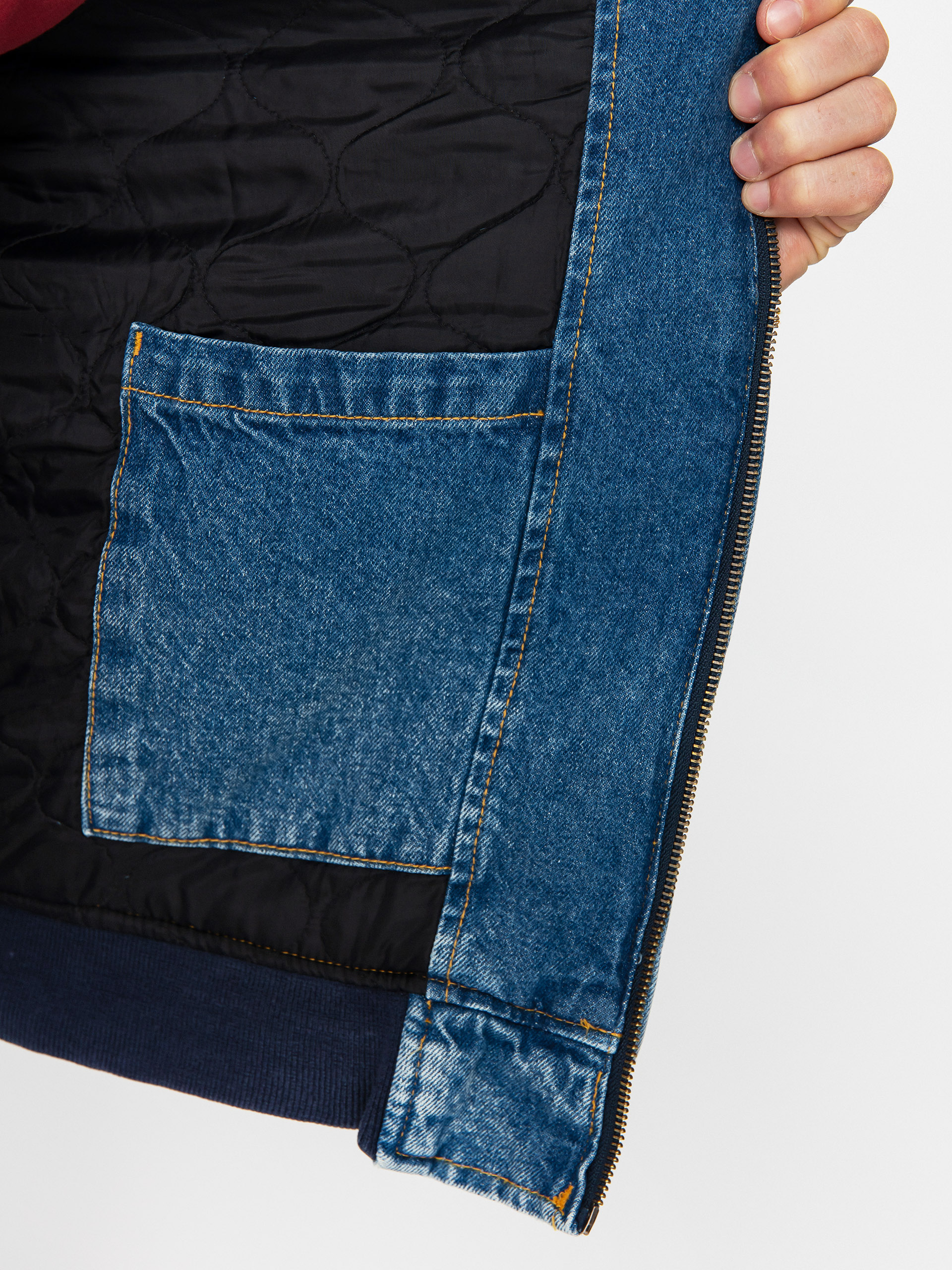 Куртка Dickies Hooded (rinsed blue w/ fade)