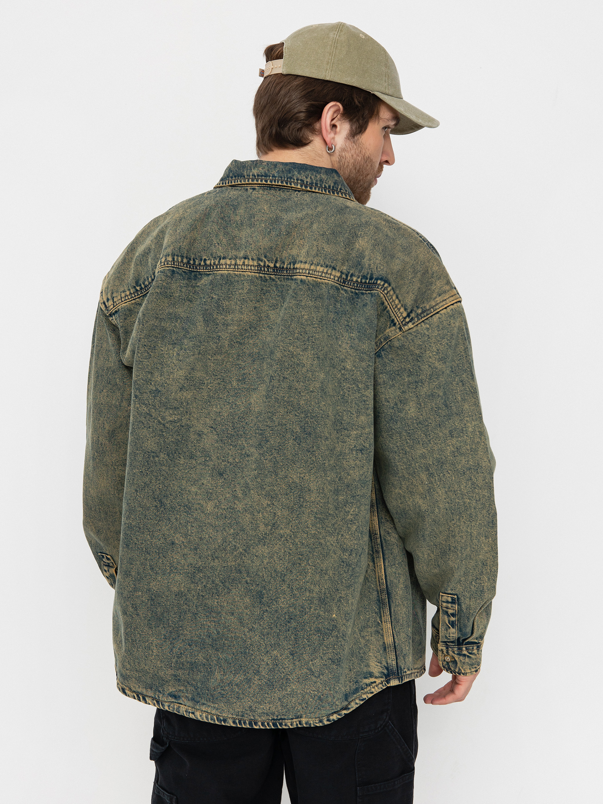 Сорочка Dickies Houston (yellow fade indigo)