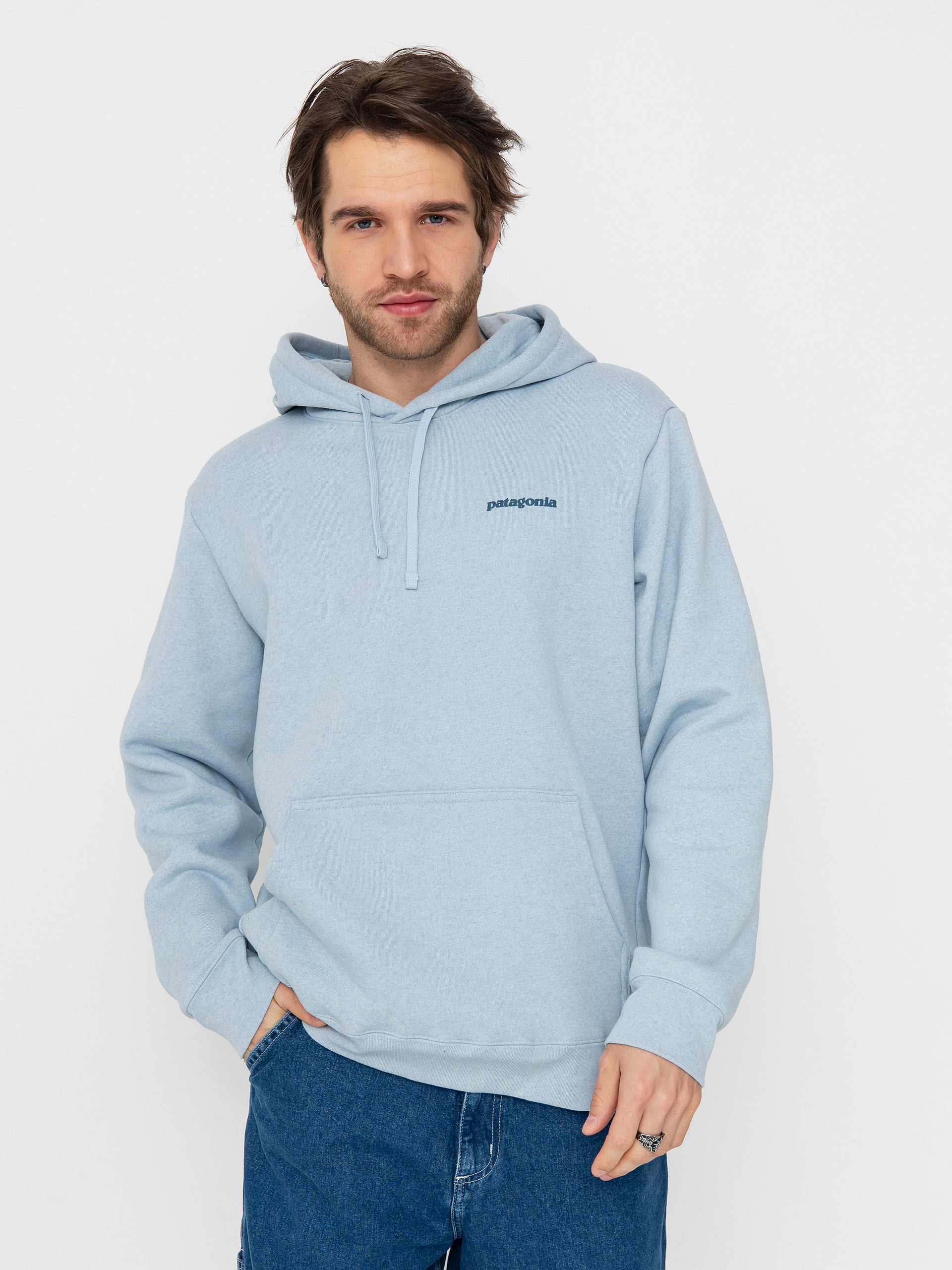 Худі Patagonia Fitz Roy Icon Uprisal HD (fleck blue)