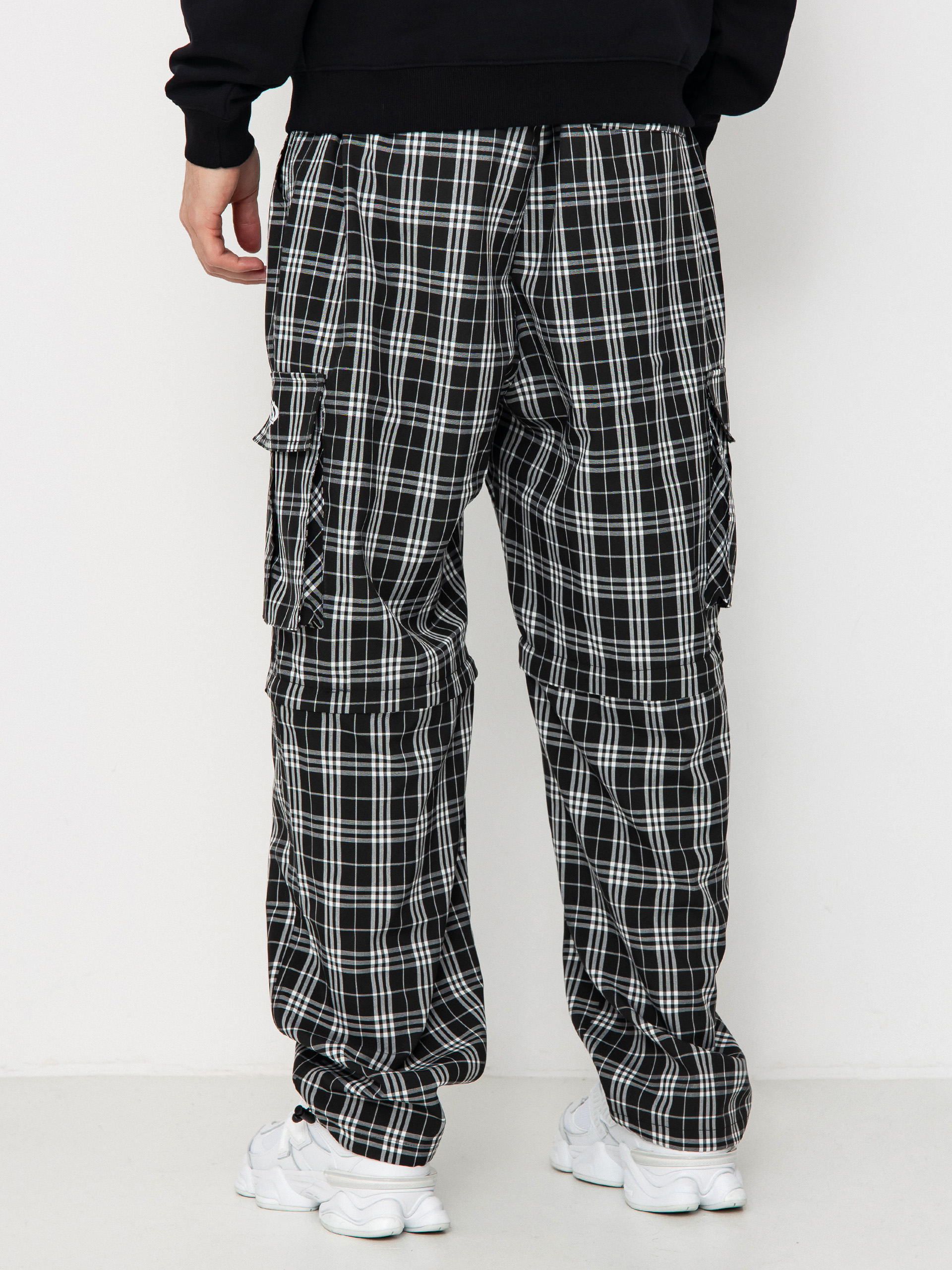 Штани Wasted Paris Yard Tartan Hunter (black/white)