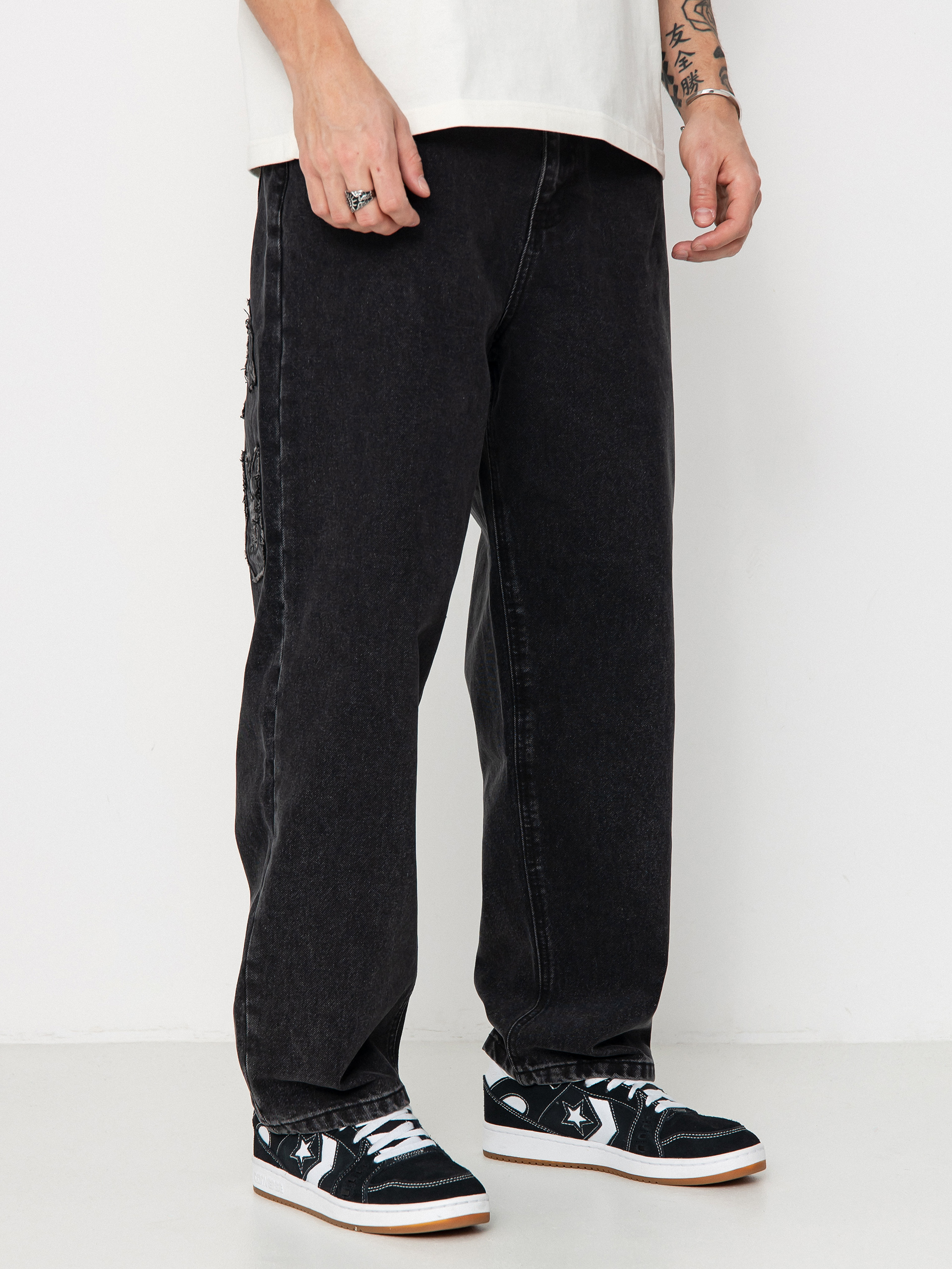 Штани Wasted Paris Kingdom Curve Destroy Casper (faded black)