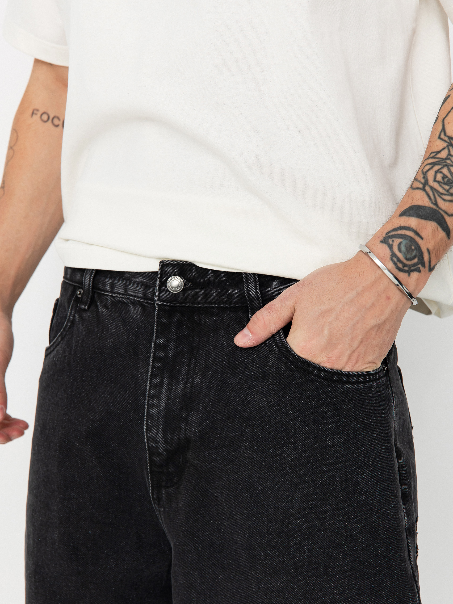 Штани Wasted Paris Kingdom Curve Destroy Casper (faded black)