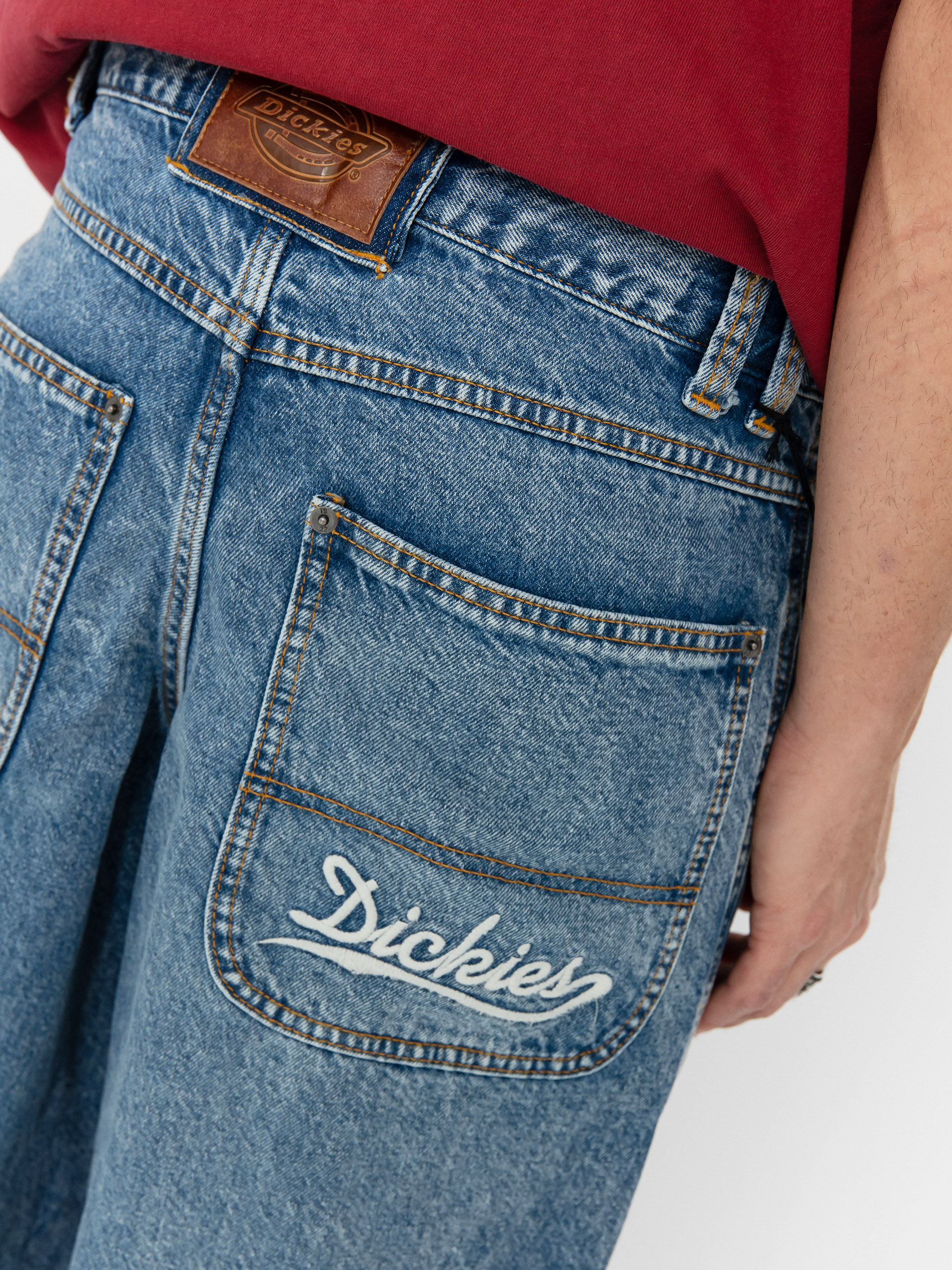 Штани Dickies Loose Wave (rinsed blue w/fade)