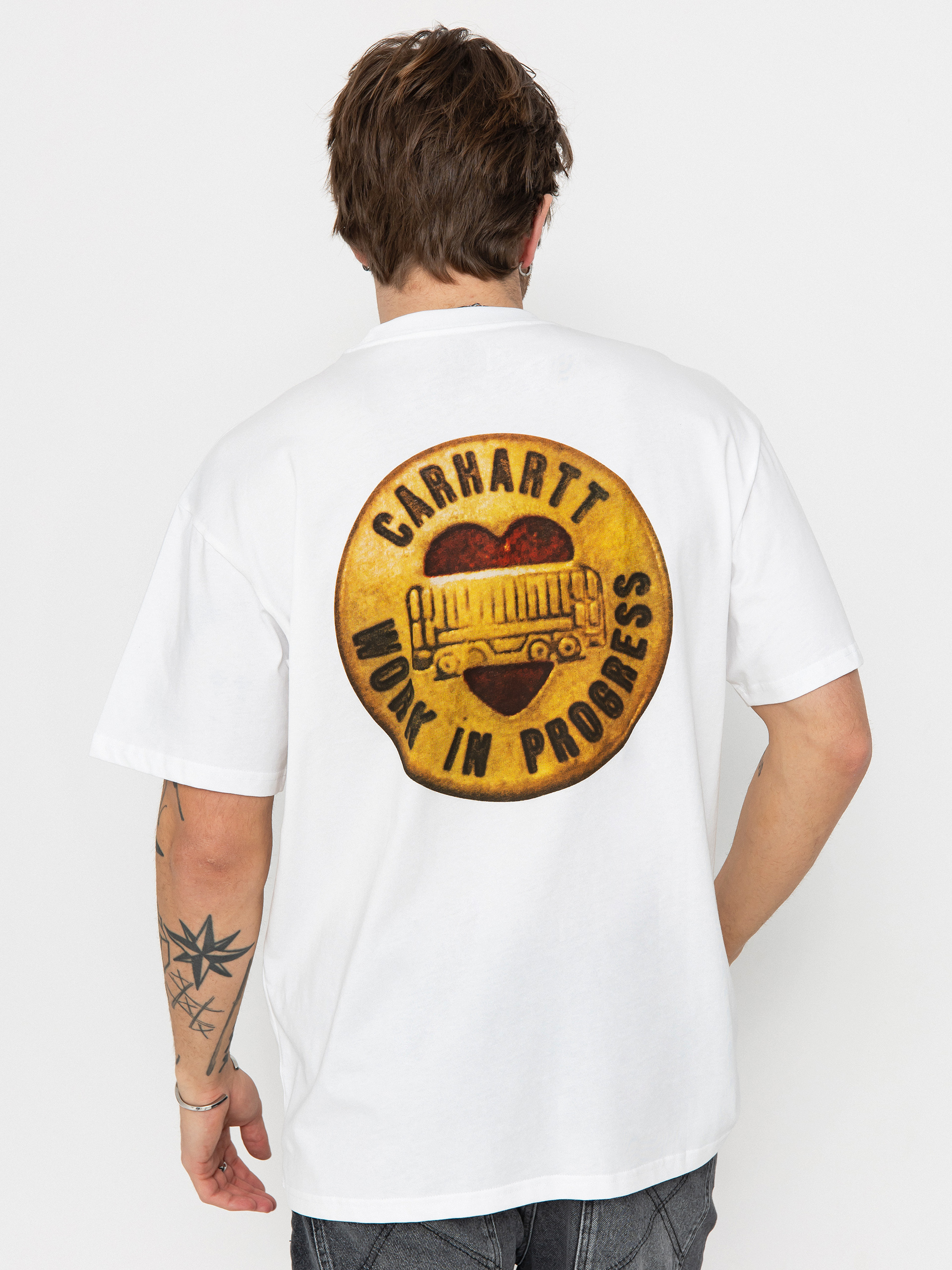 u0424u0443u0442u0431u043eu043bu043au0430 Carhartt WIP Button (white)