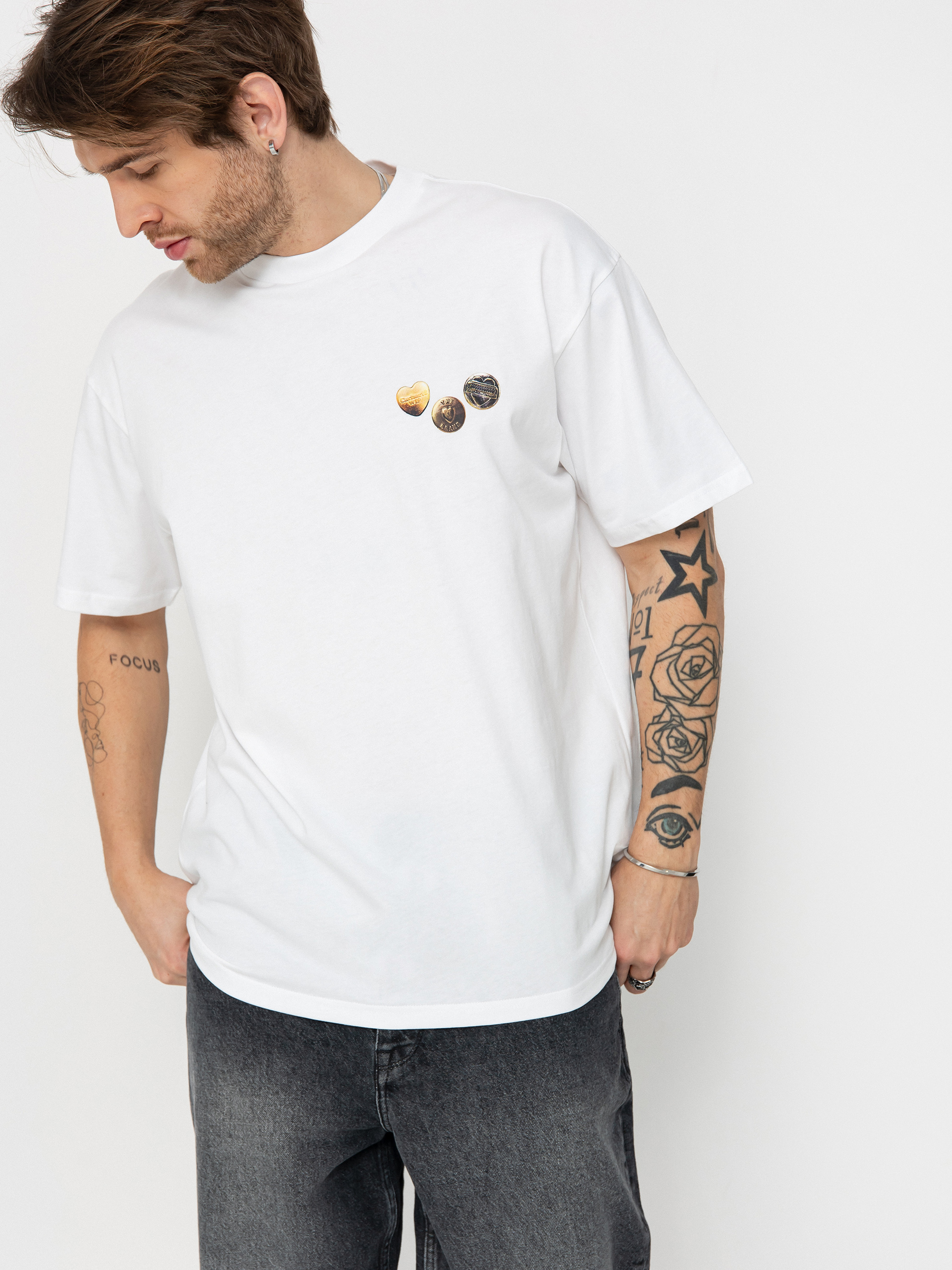 Футболка Carhartt WIP Button (white)