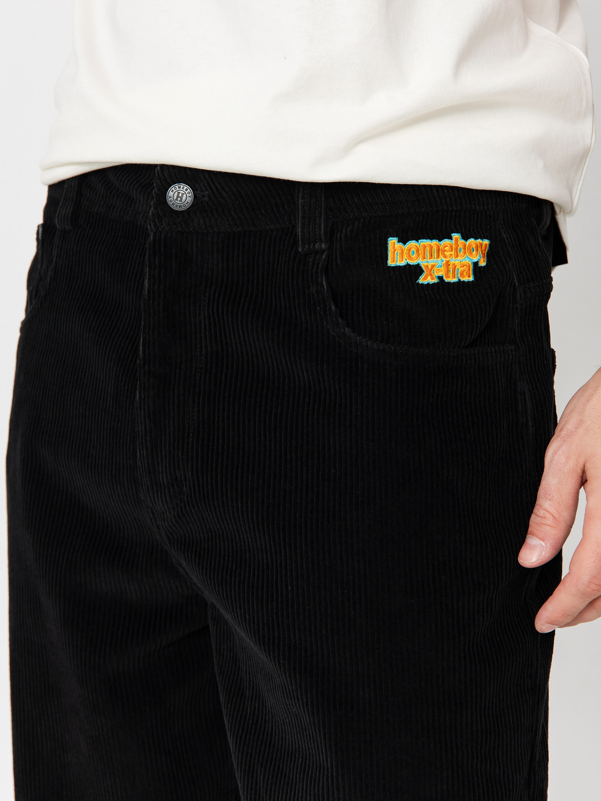 Штани Homeboy X Tra Baggy Cord Pants (black)