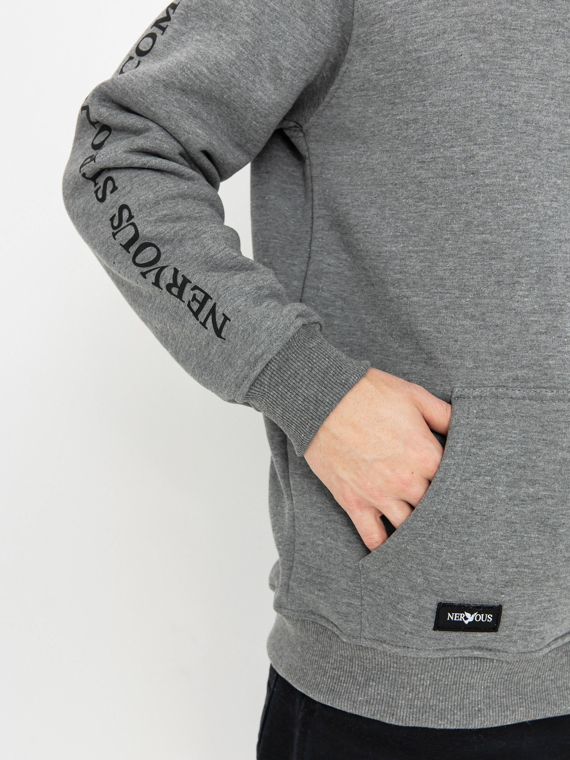 Худі Nervous Icon HD (light heather)