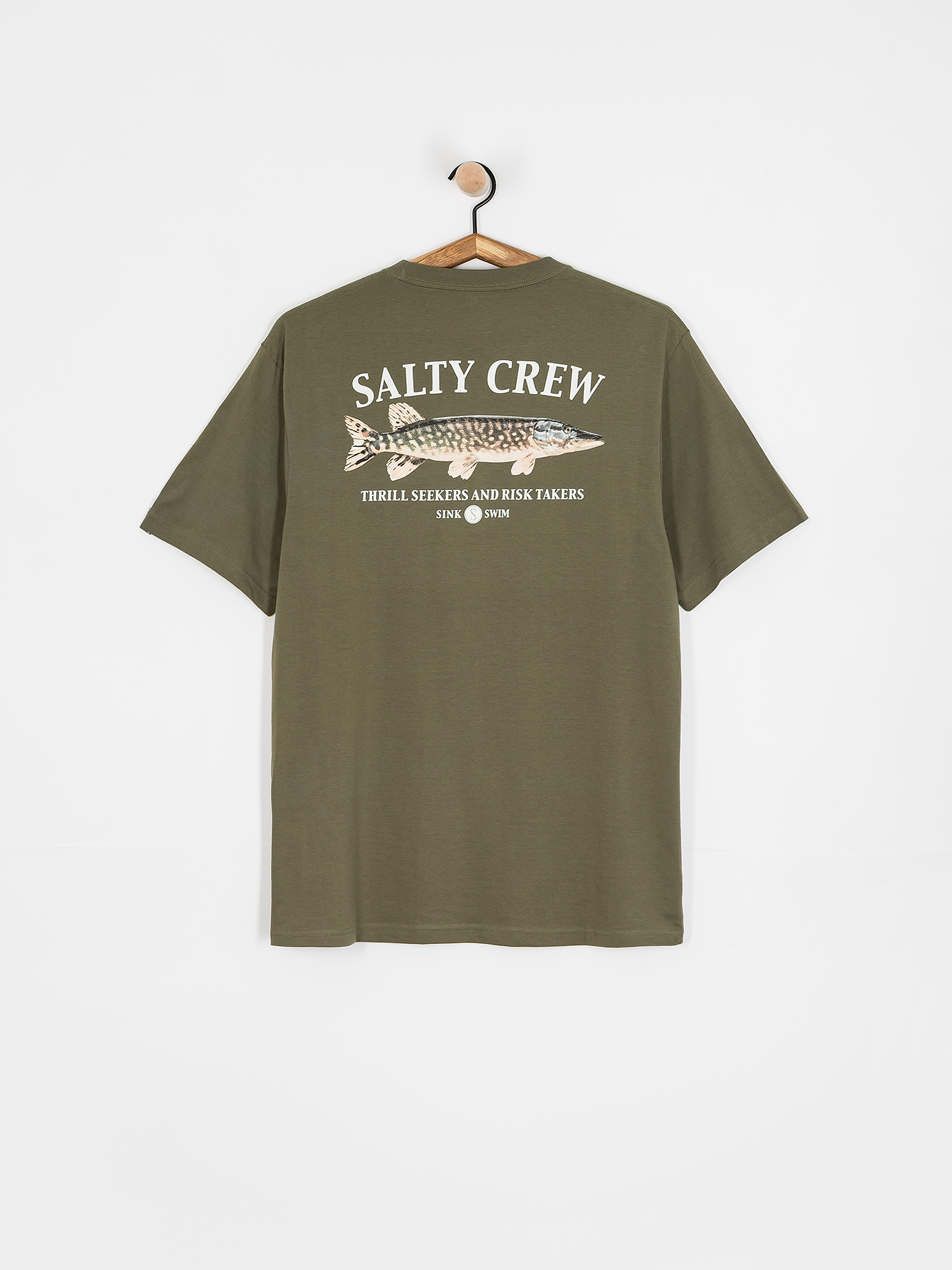Футболка Salty Crew Euro Pike Premium (dusty olive)