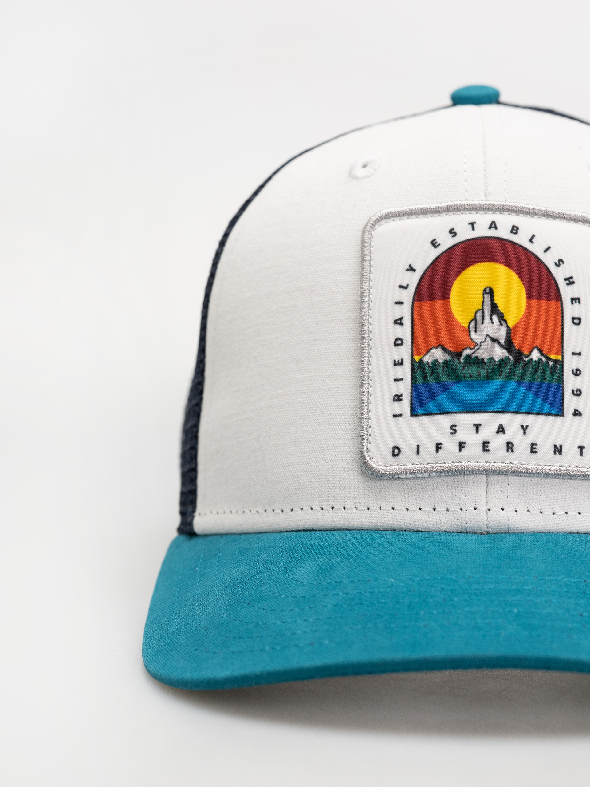 Кепка Iriedaily Stonefinger (blue green)