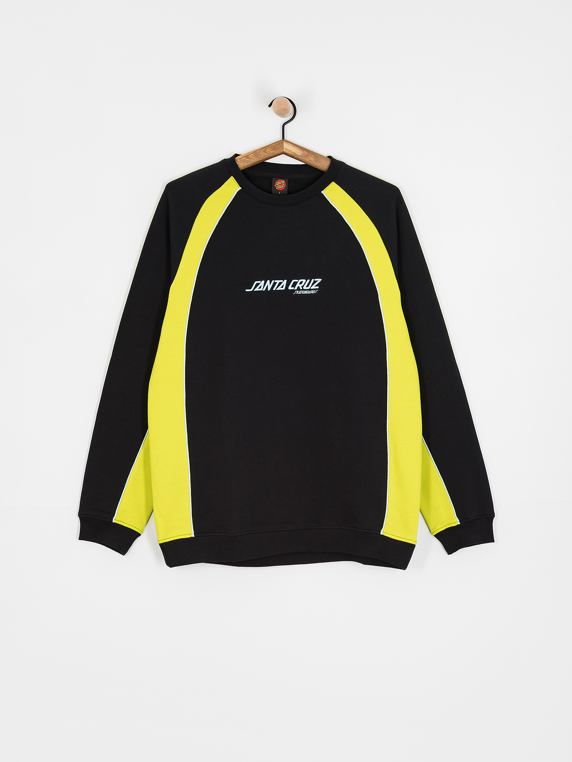 Світшот Santa Cruz Strip Front Racer Crew (apple green/black)