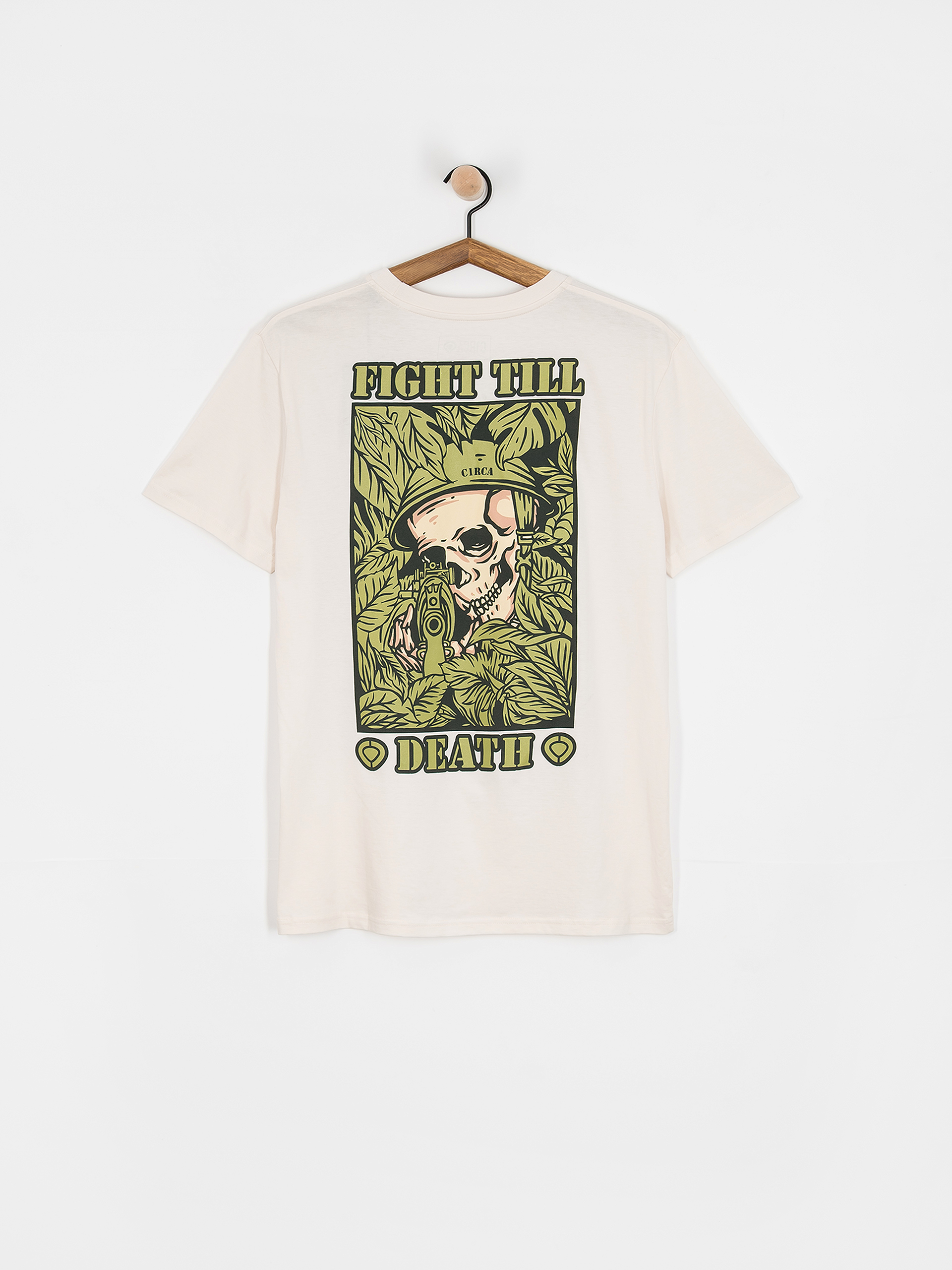 Футболка Circa Till Death (vintage white)