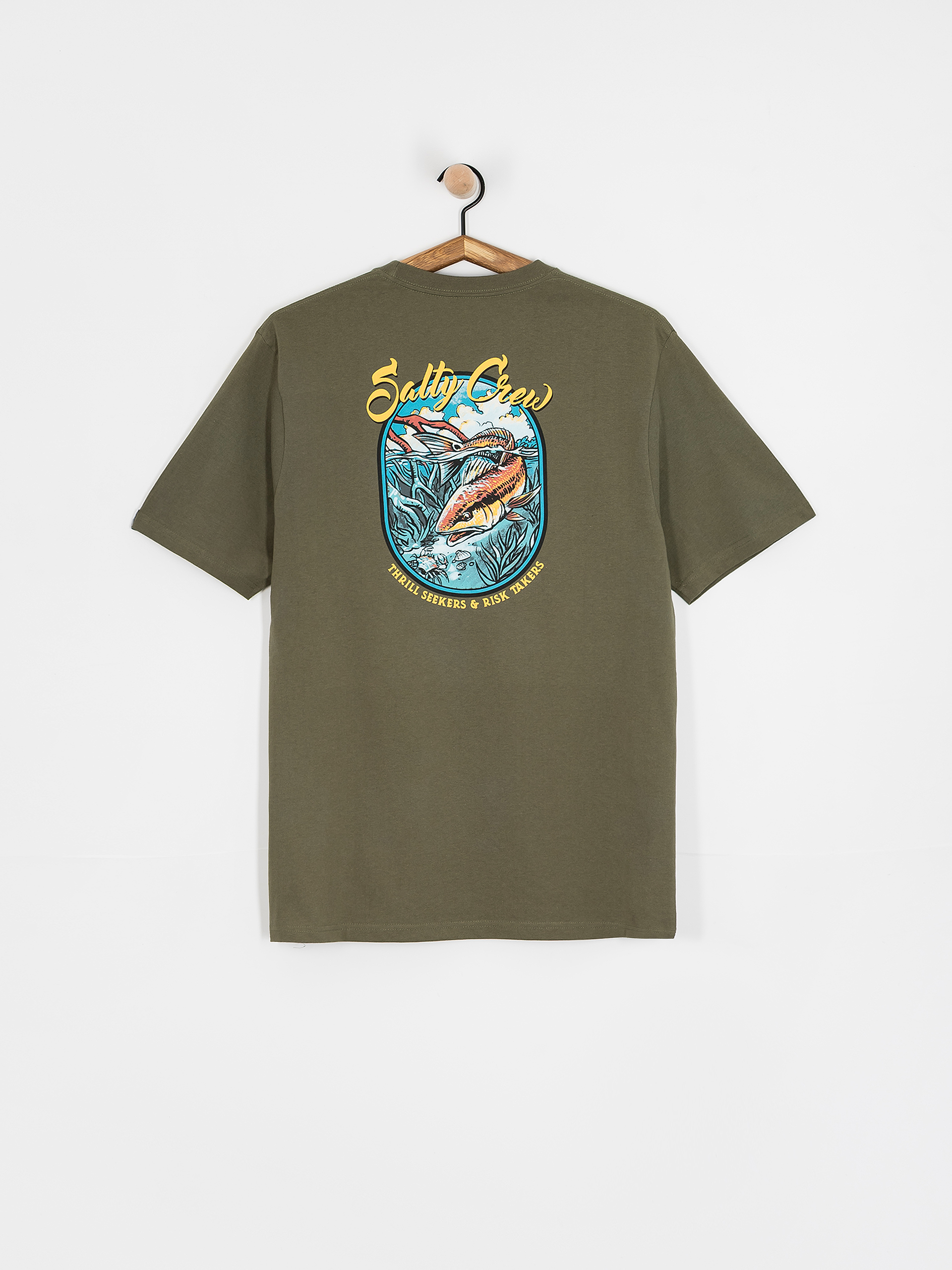 u0424u0443u0442u0431u043eu043bu043au0430 Salty Crew Red Fish Classic (dusty olive)